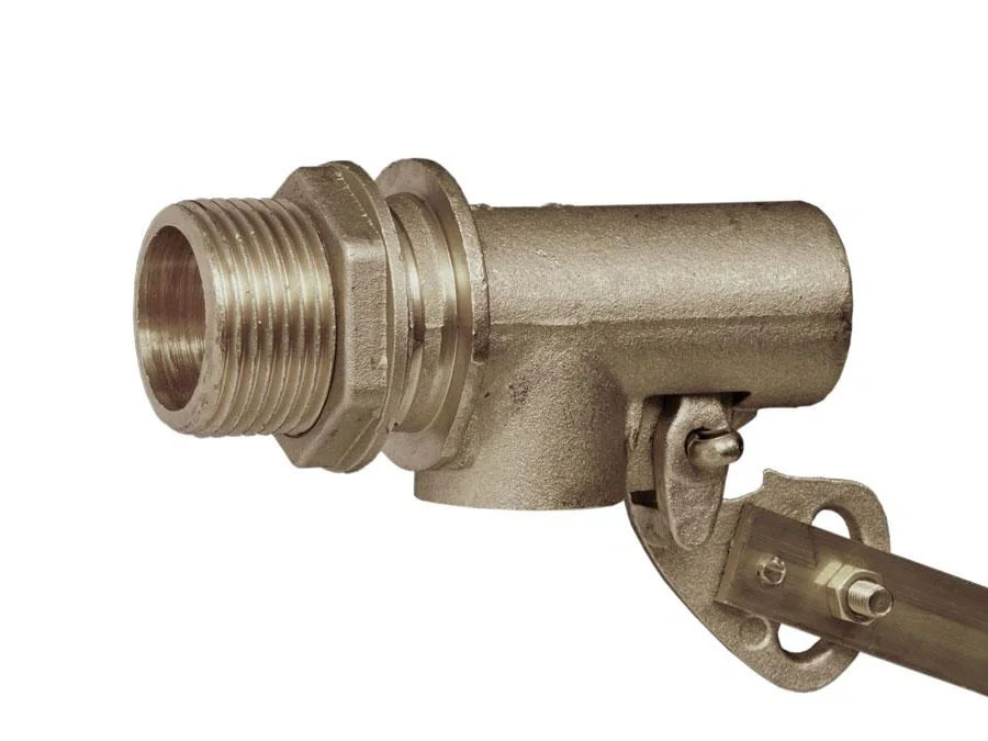 Messing-Schwimmerventil 1 1/2" mit Kugel - 2