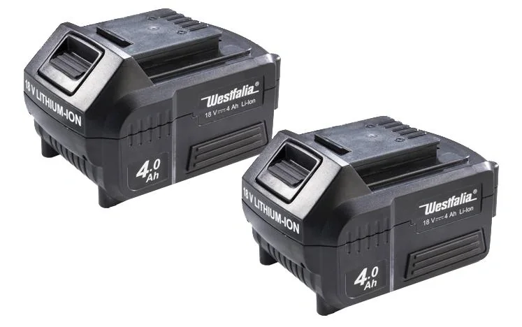 Akku 18 V Li-Ion 4,0 Ah A4AH18, 2 Stück - 1