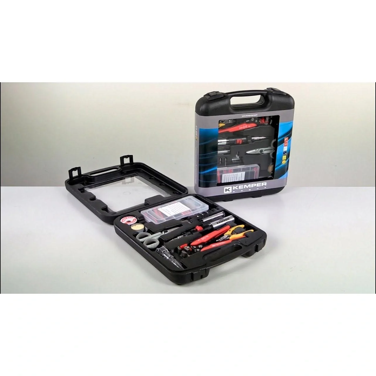 Professionelles Lötkit mit wiederaufladbarem Mikrobrenner - 12 Stück - 4