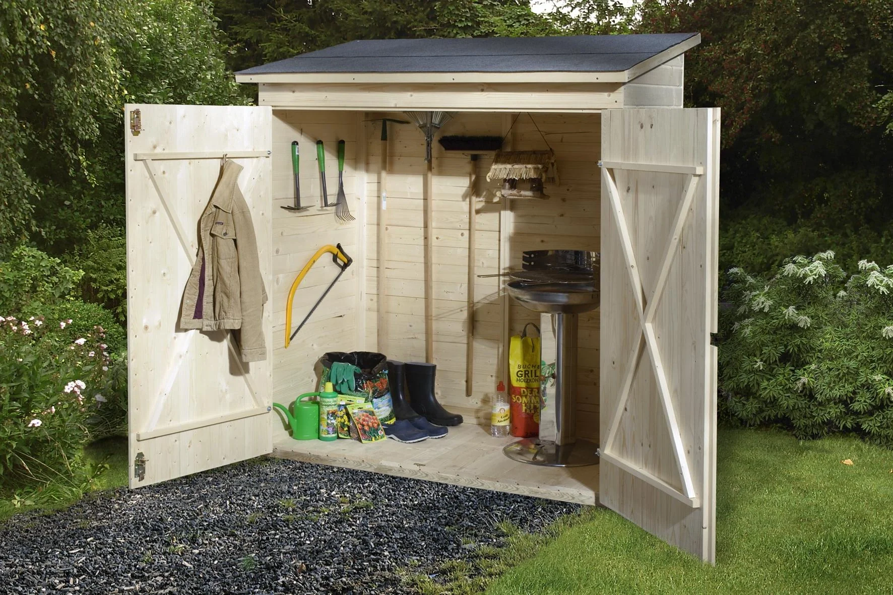 Garten- und Terrassenschrank Gr. 2, Sockelmaß 163 x 85 cm - 1