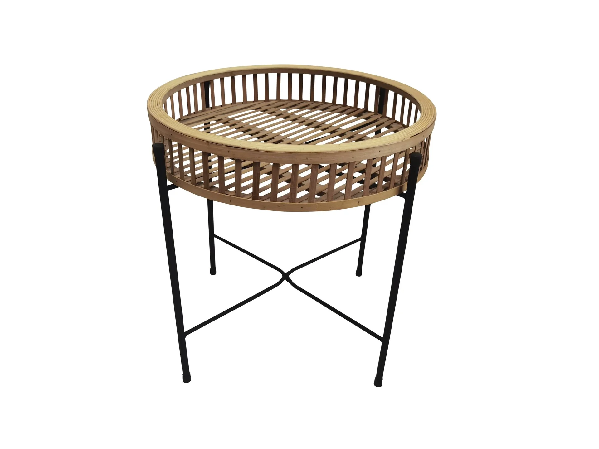 Beistelltisch rund aus Metall - 1