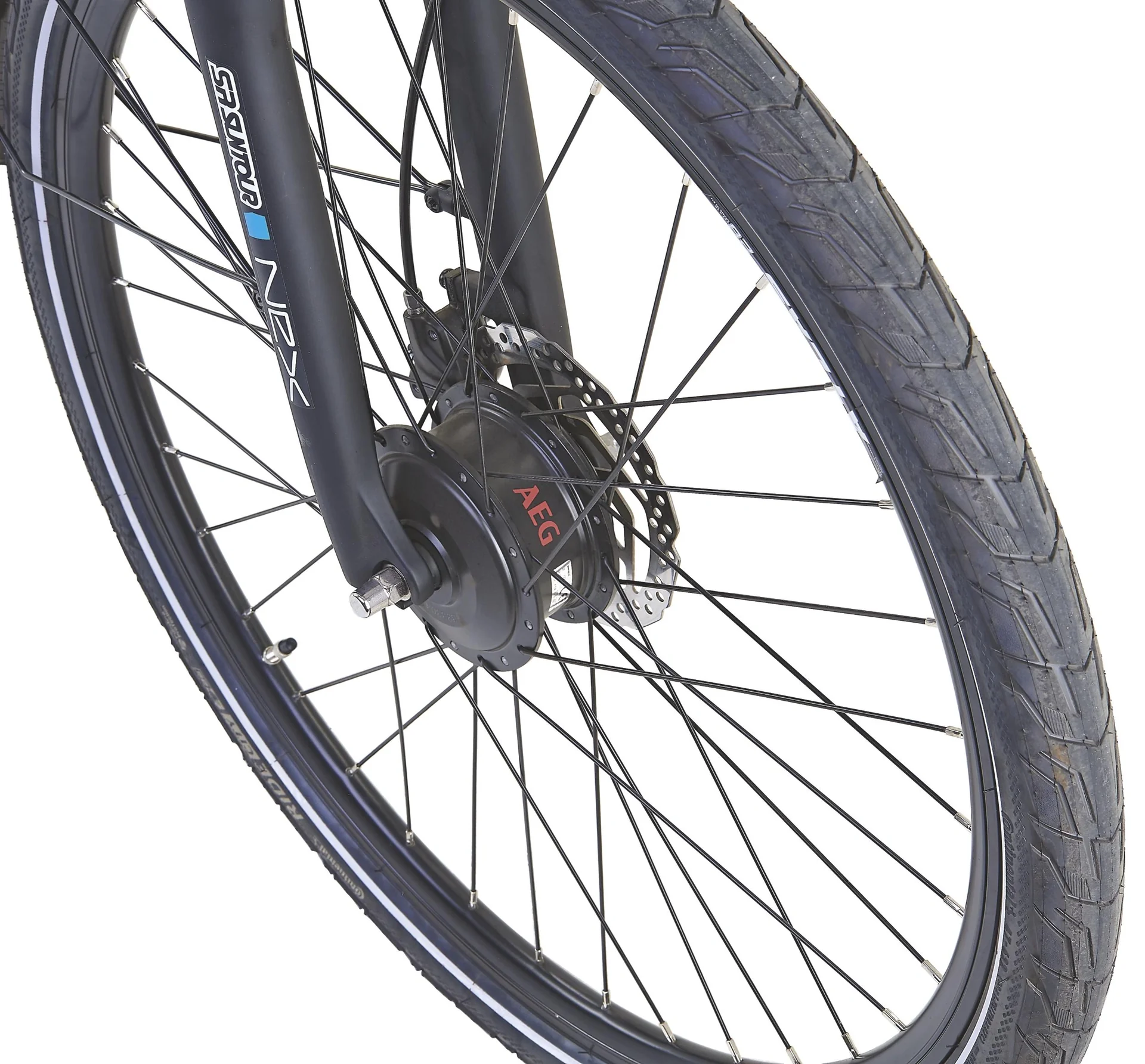 GENIESSER 23.EMC.15 City E-Bike 28" AEG EasyDrive  Damen Wave 28": mit integriertem Akku, Rahmengröße 48 cm - 6