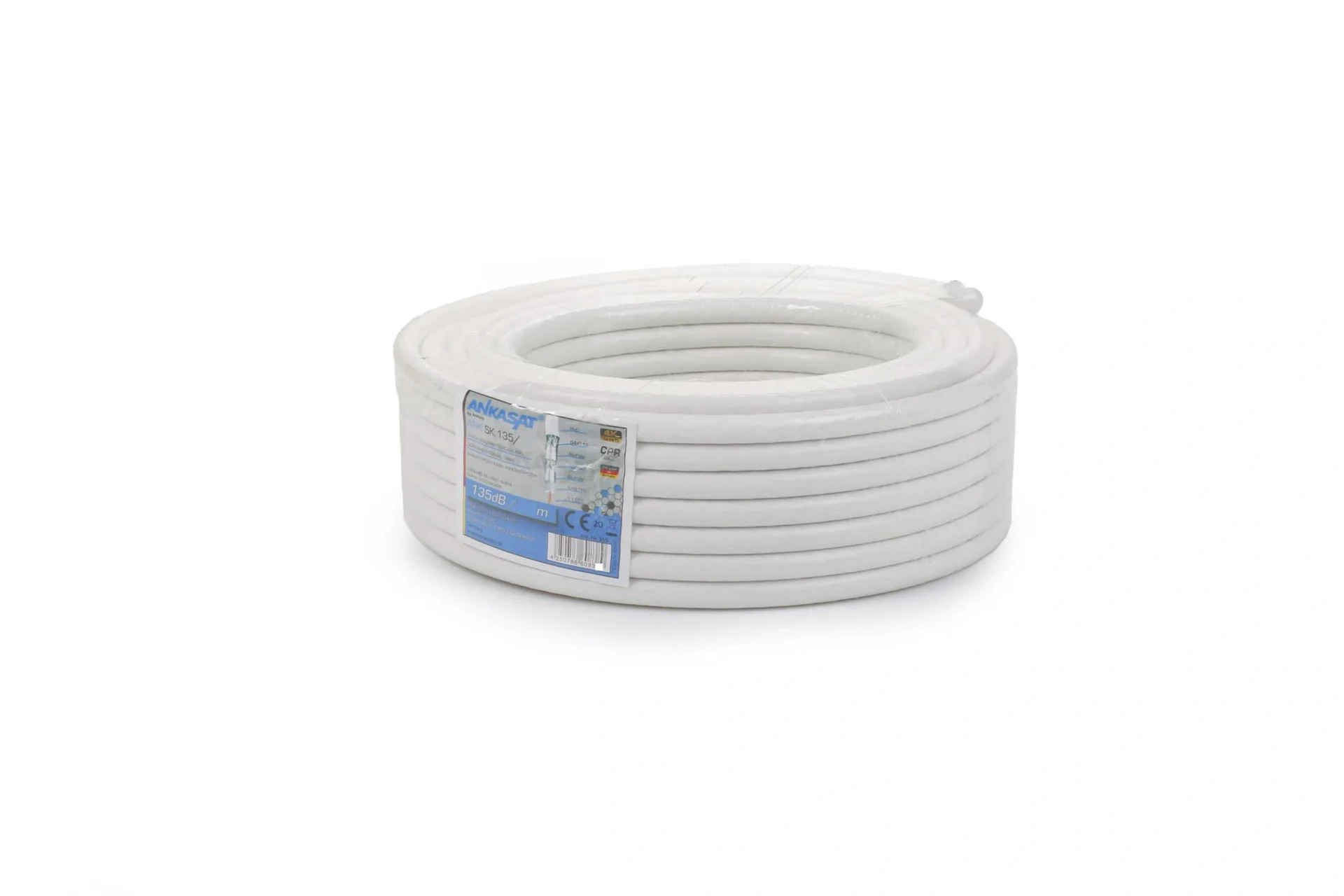 Koaxialkabel SK 135-10 m - Inklusive 2 Profi-F-Stecker - 2