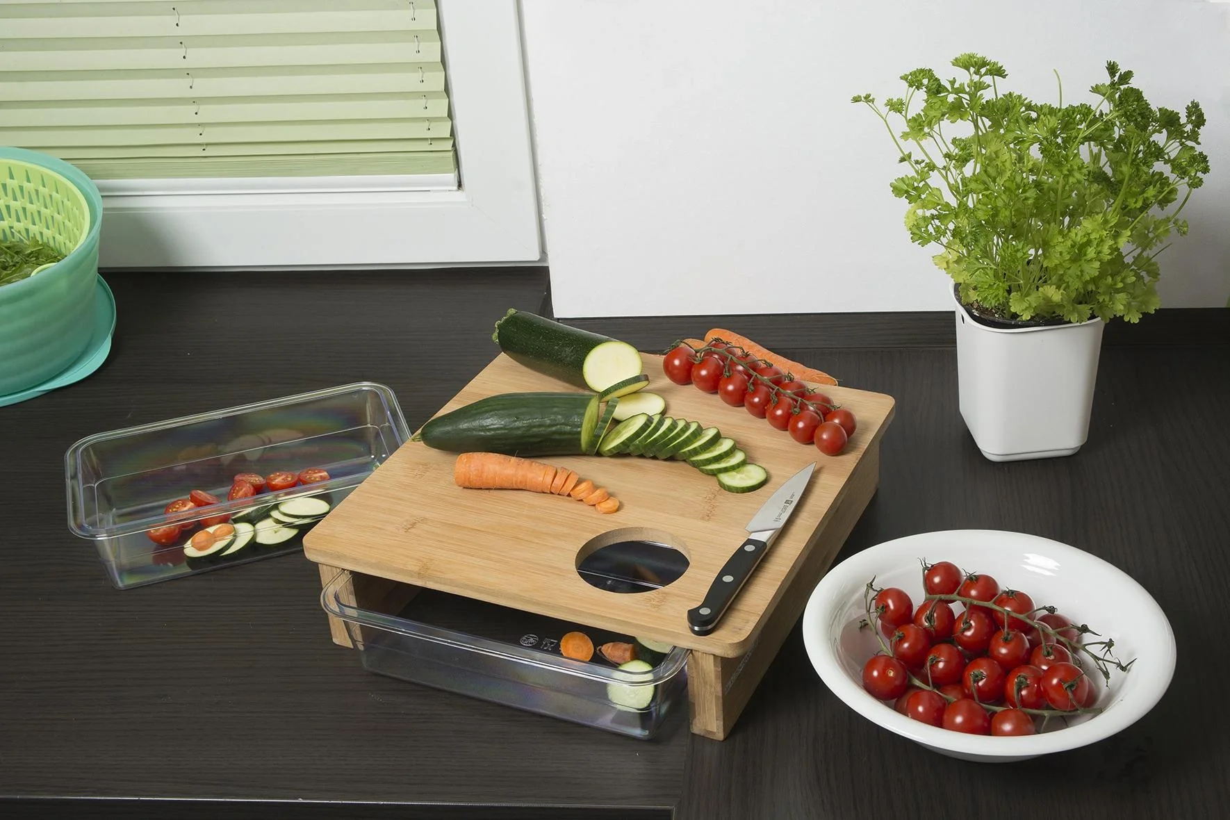 Bambus-Schneidbrett - 2