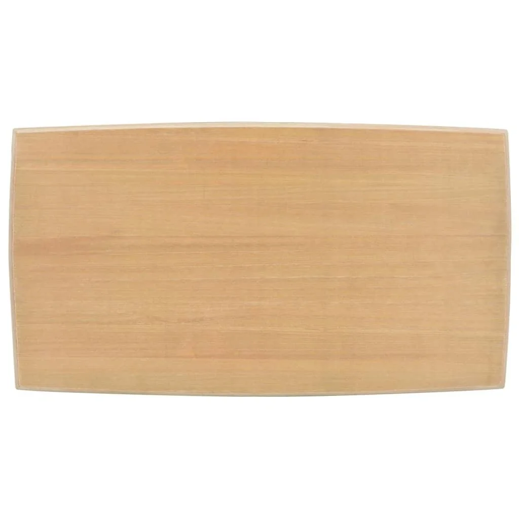 Couchtisch 110x60x40 cm Kiefer massiv grau und braun - 6
