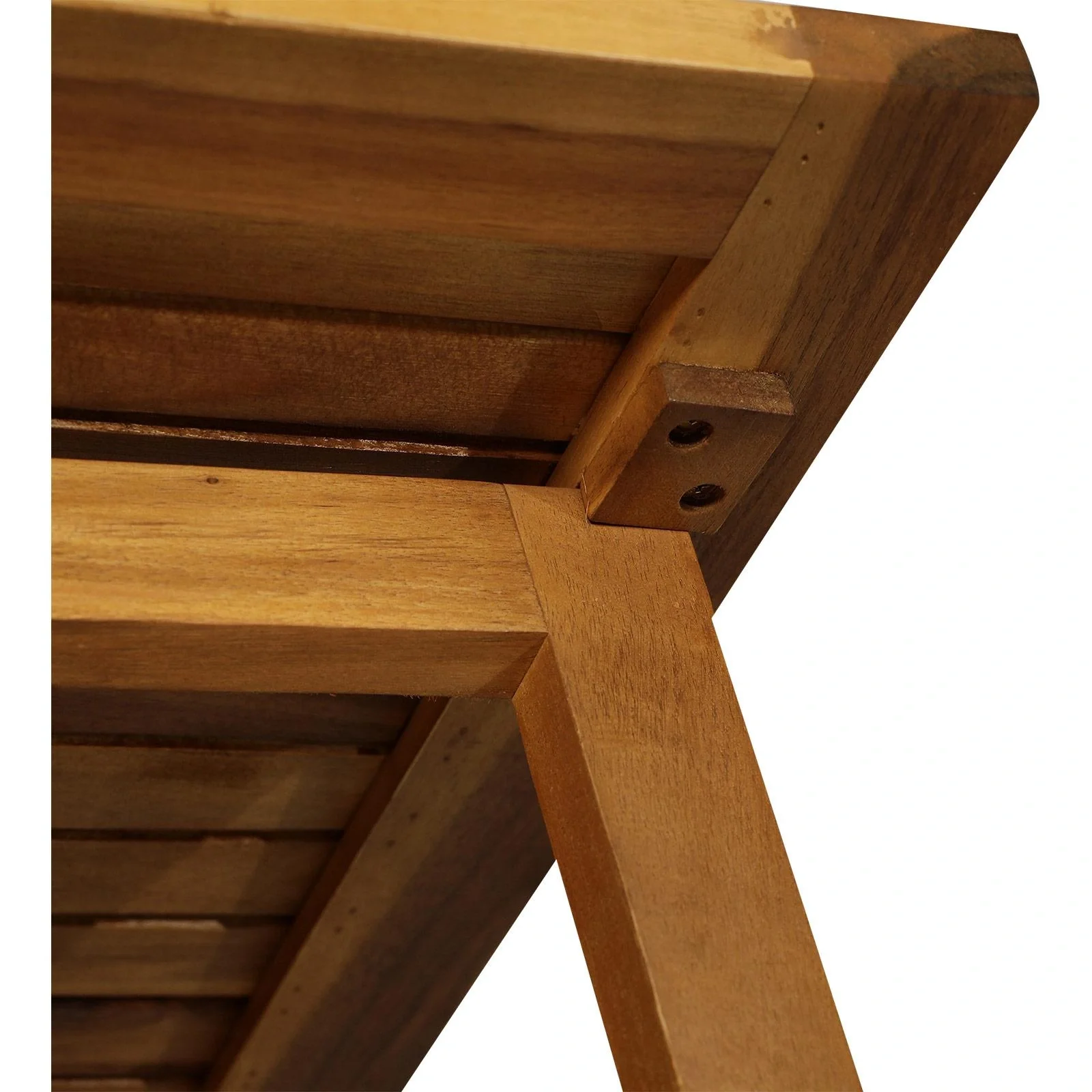 5 tlg, Sitzgarnitur Gartensitzgruppe Esstischgruppe Gartenmöbel klappbar 1 Tisch + 4 Stühle Akazienholz Teak 100,5 x 82 - 10