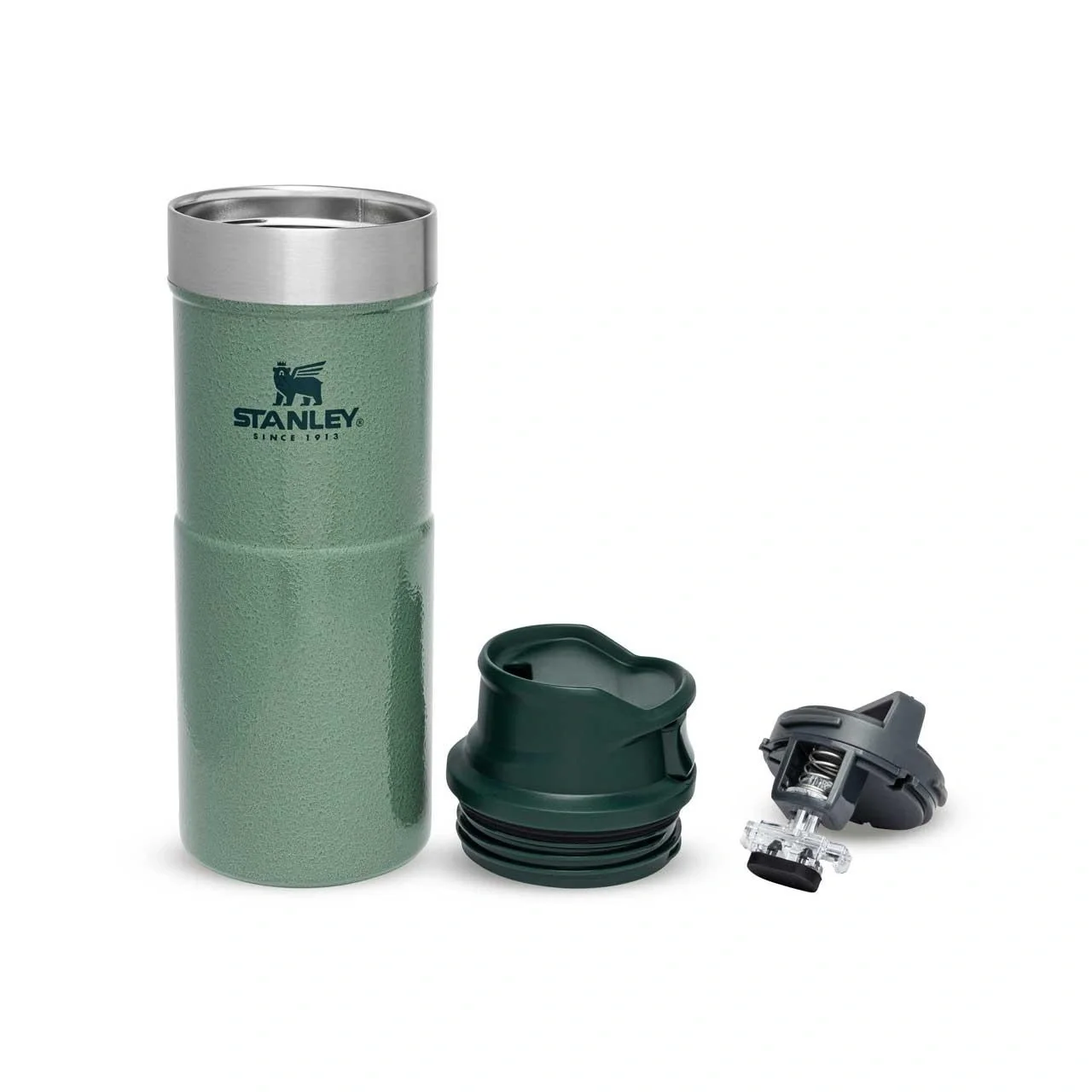 Trigger-Action Travel Mug 0,35 l, Hammertone Green, Vakuumisolierung, Einhandbedienung - 9