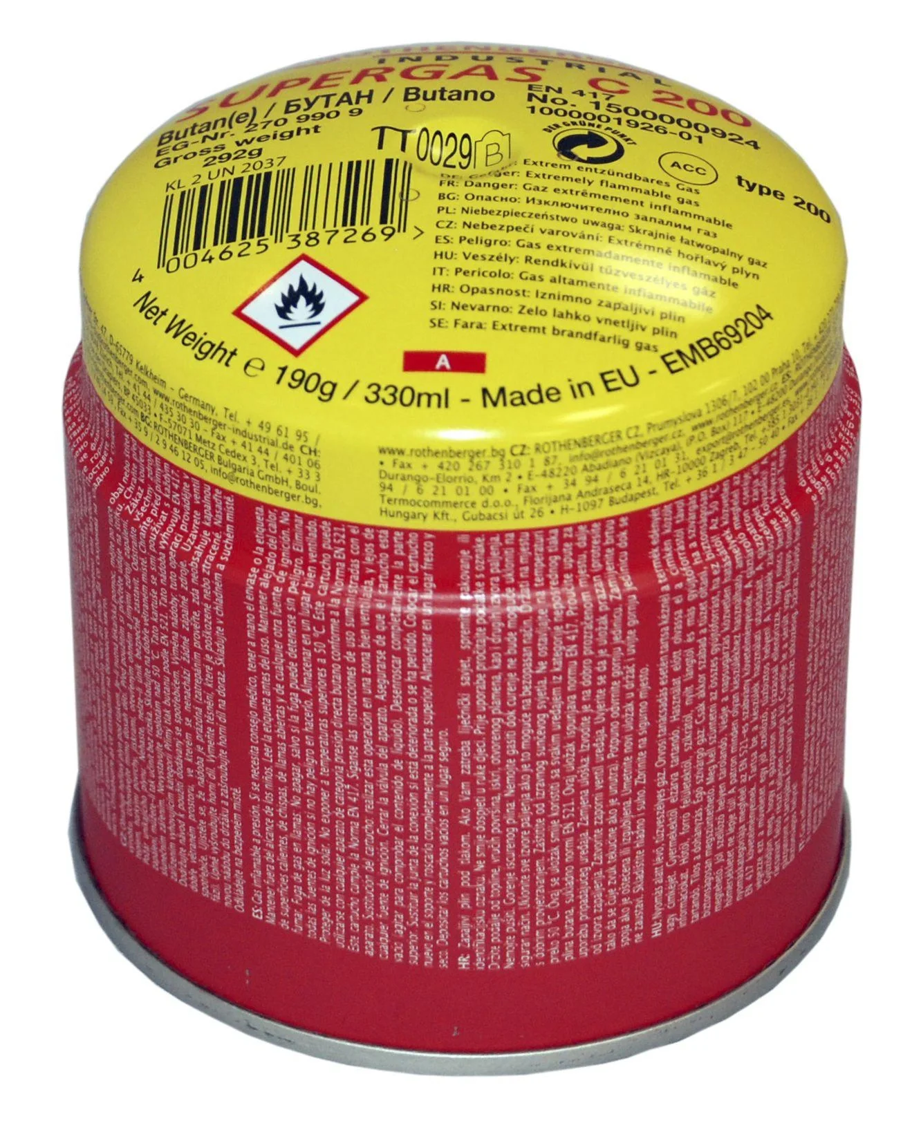 Lötlampen Set ECO inkl. 4 Gaskartuschen - 3