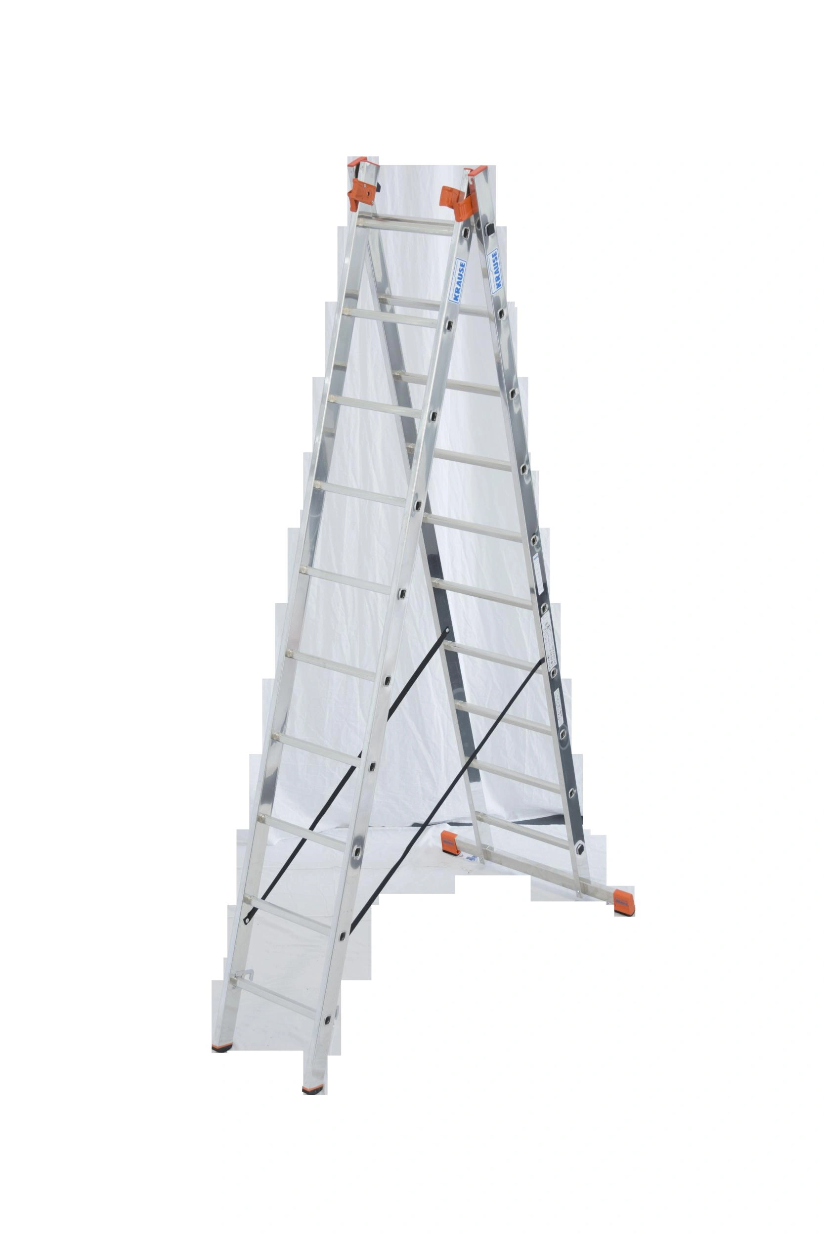 Tribilo Sprossen-Vielzweckleiter 3-teilig, 3 x 10 Sprossen - 11