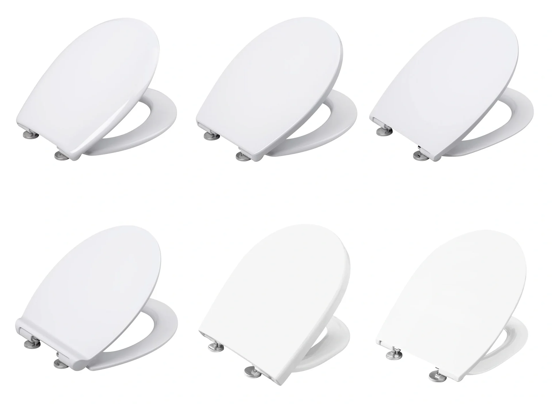 PREMIUM 4 WC-Sitz, Absenkautomatik, abnehmbar, weiß - 2