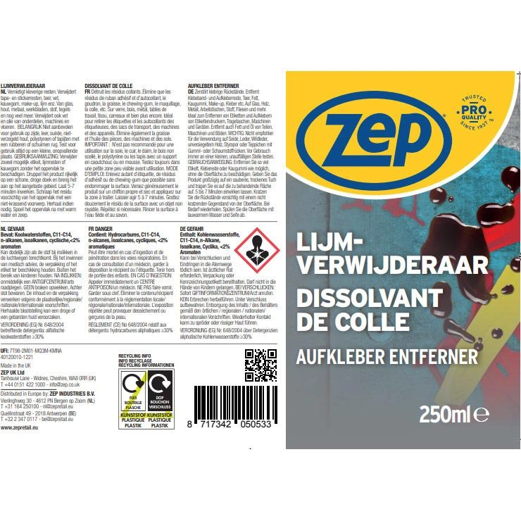 Leimentferner - 250ml - 2