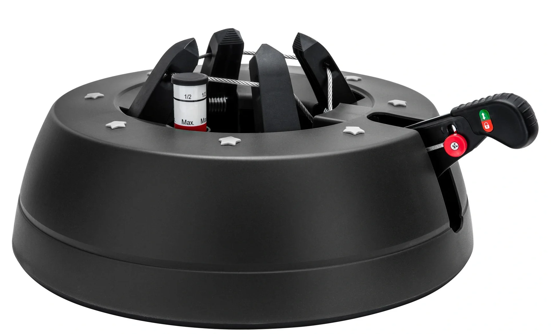 Christbaumständer, ∅ 340 mm mit Fußhebel-/ und Einseiltechnik - 2