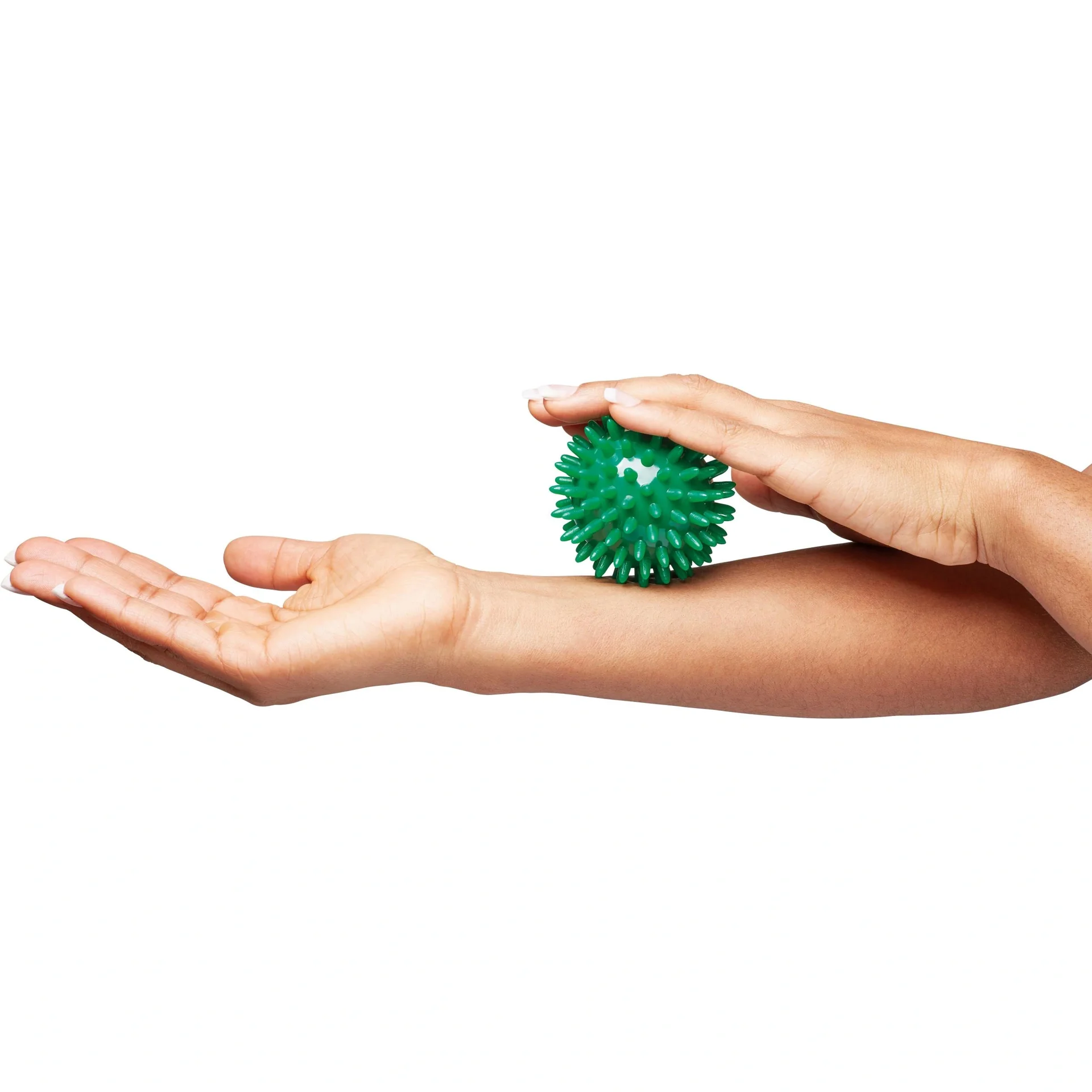 Massageball Mit Noppen 7 cm Grün - 3