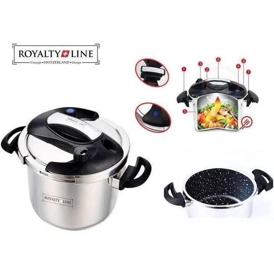 Schnellkochtopf mit Marmorbeschichtung - 10 Liter - 2