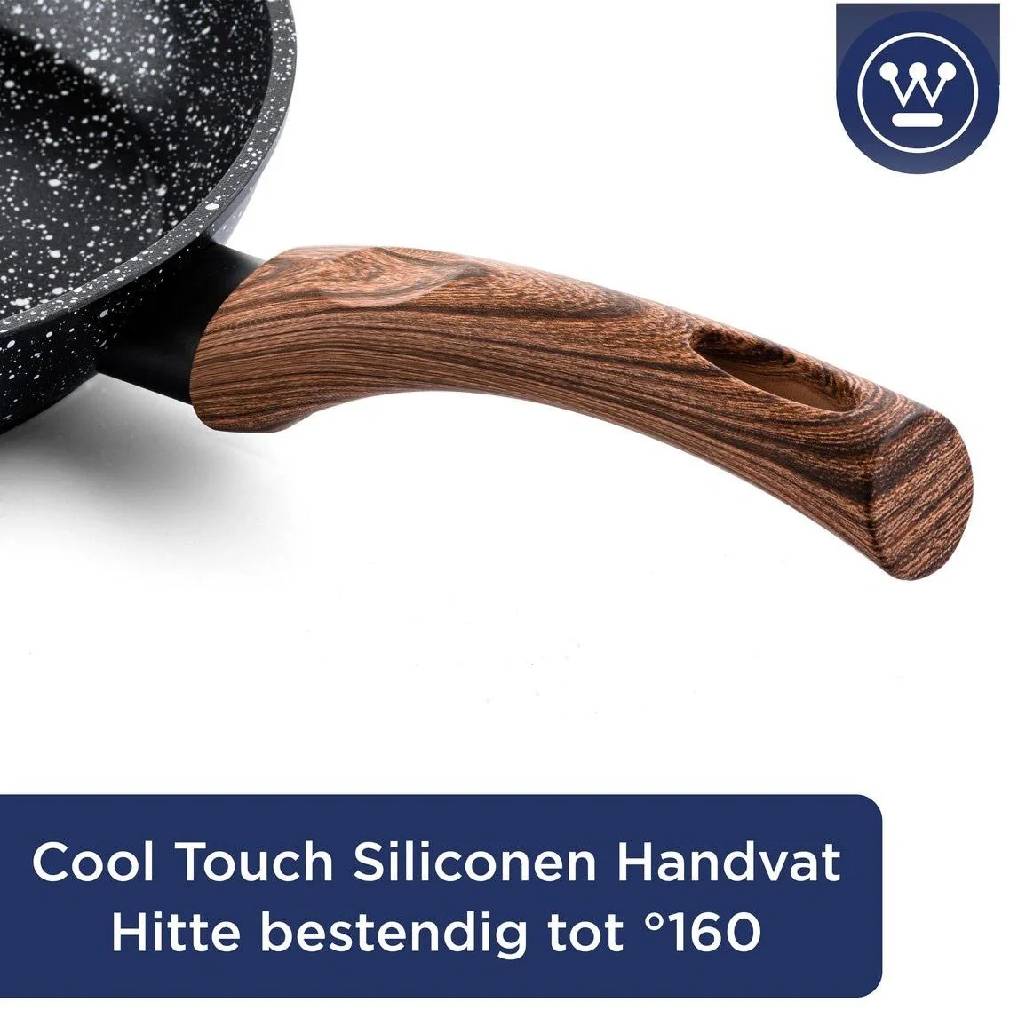 Bratpfanne - Schwarzer Marmor - Sonderausgabe - 24 cm - 4