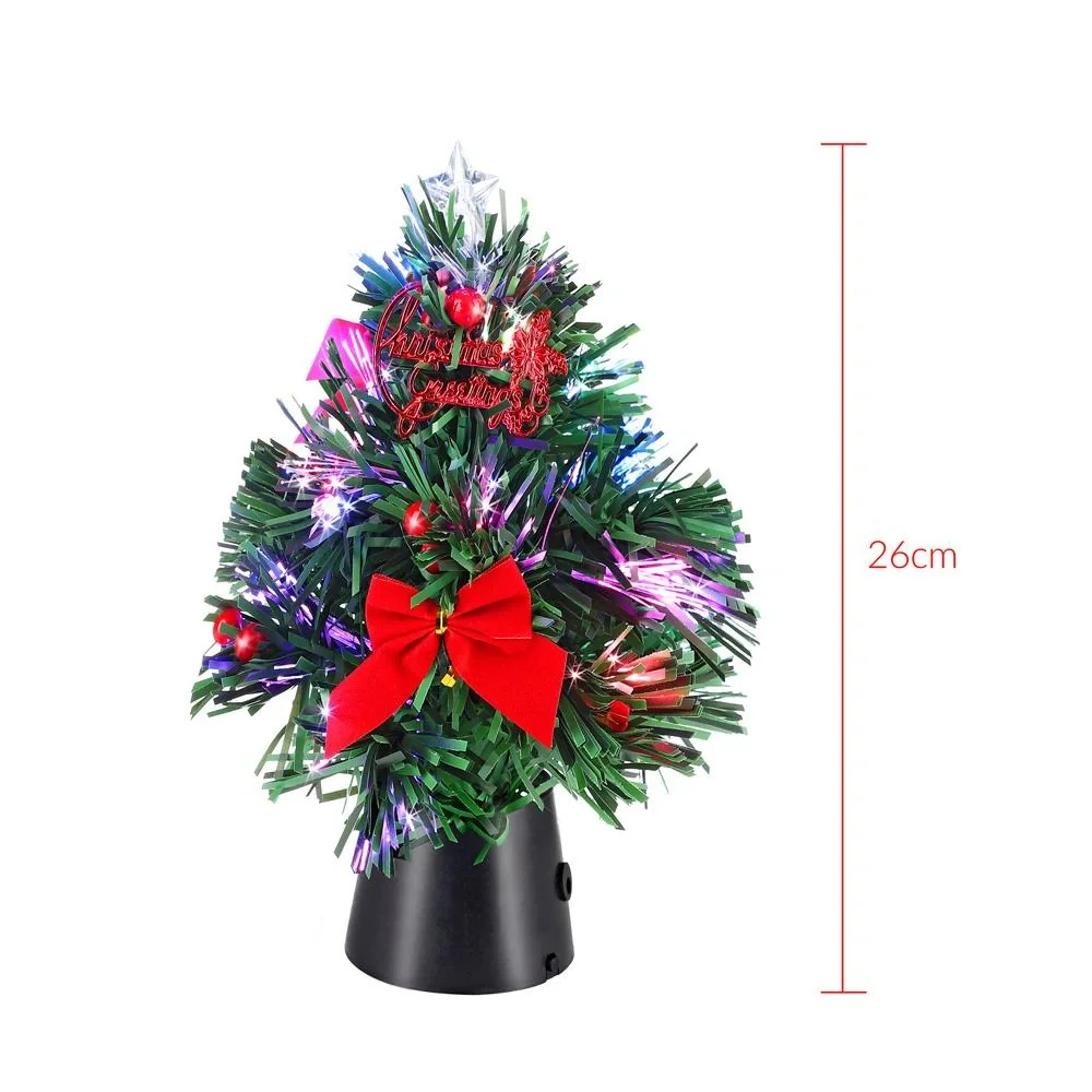 Weihnachtsbaum USB-Anschluss 26cm dekoriert - 6