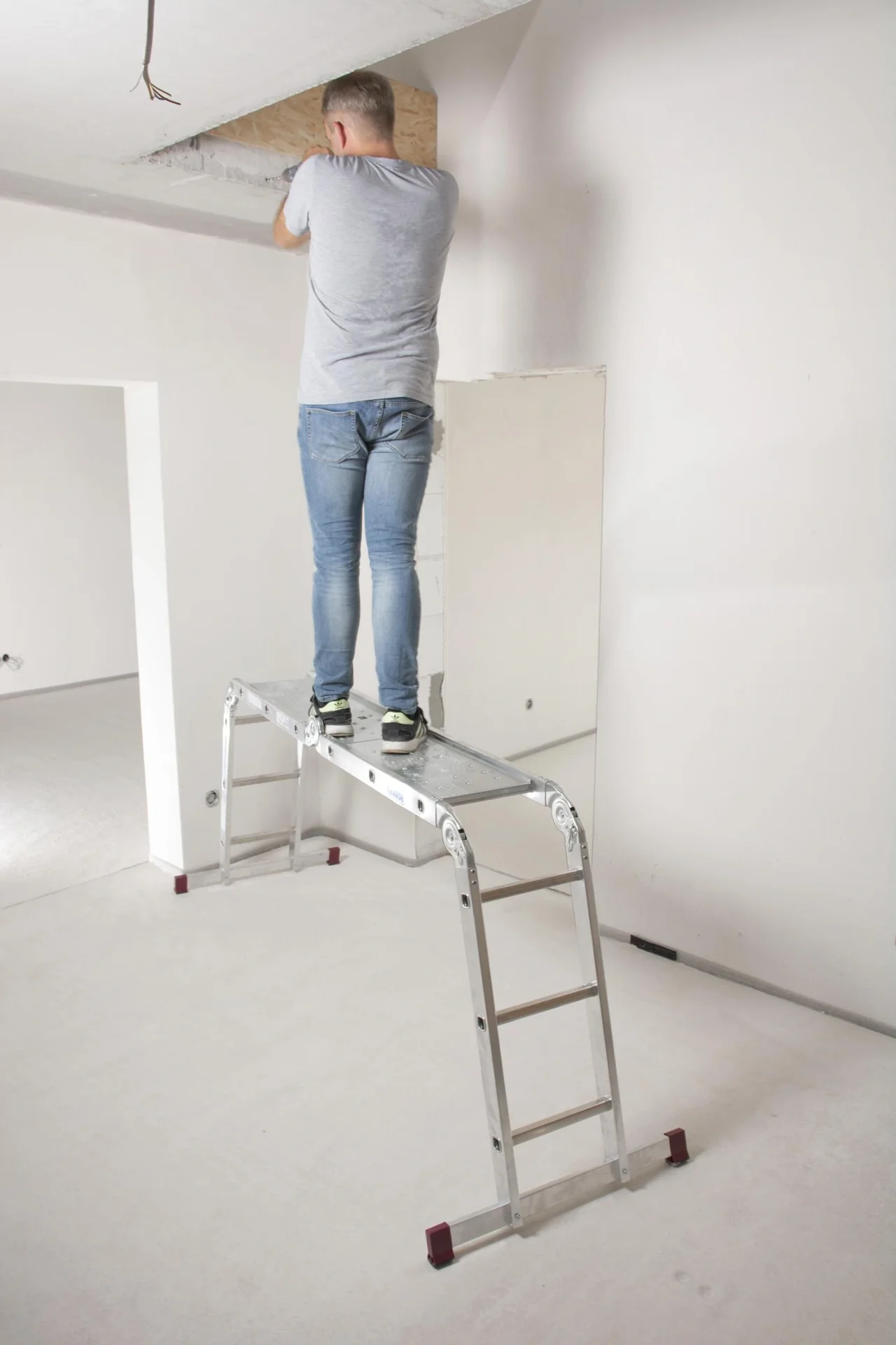 Universal-Sprossen-Gelenkleiter, 4 in 1 - 11