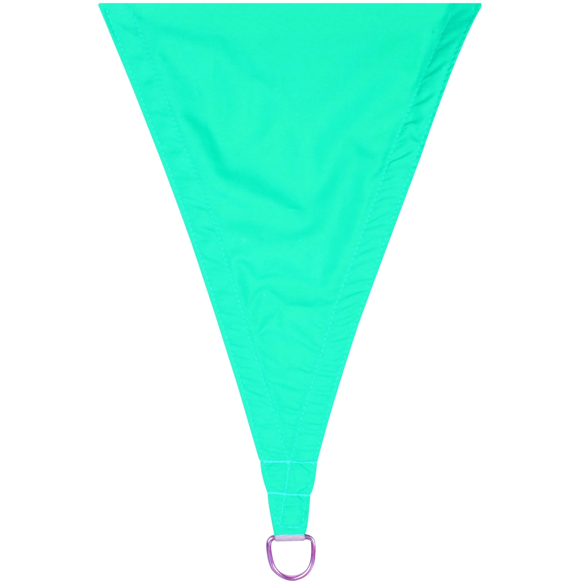 sonnensegel - dreieckig - 5 x 5 x 5 m - himmelblau - 4