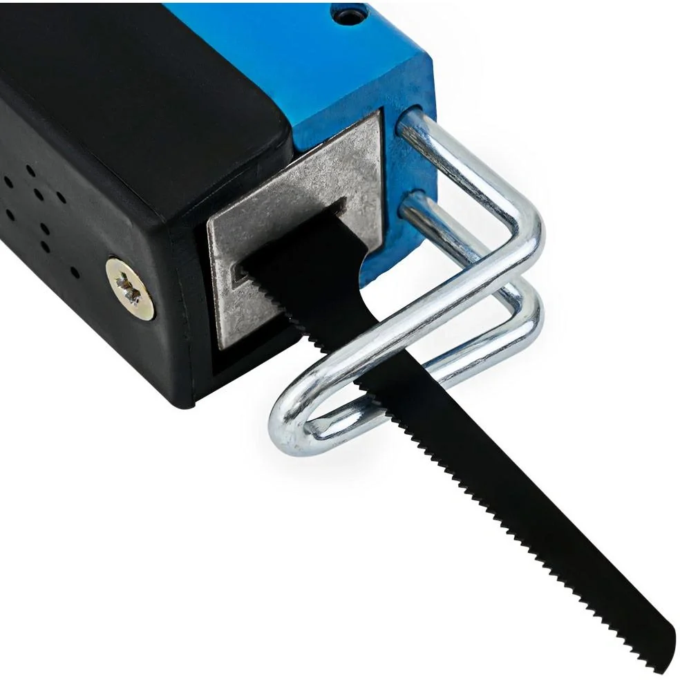 Druckluft-Bügelsäge - 6 Sägeblätter - 6