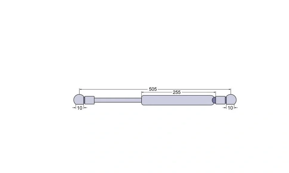 Gasdruckfeder Deutz - Front- und Heckscheibe 04399081 - 2