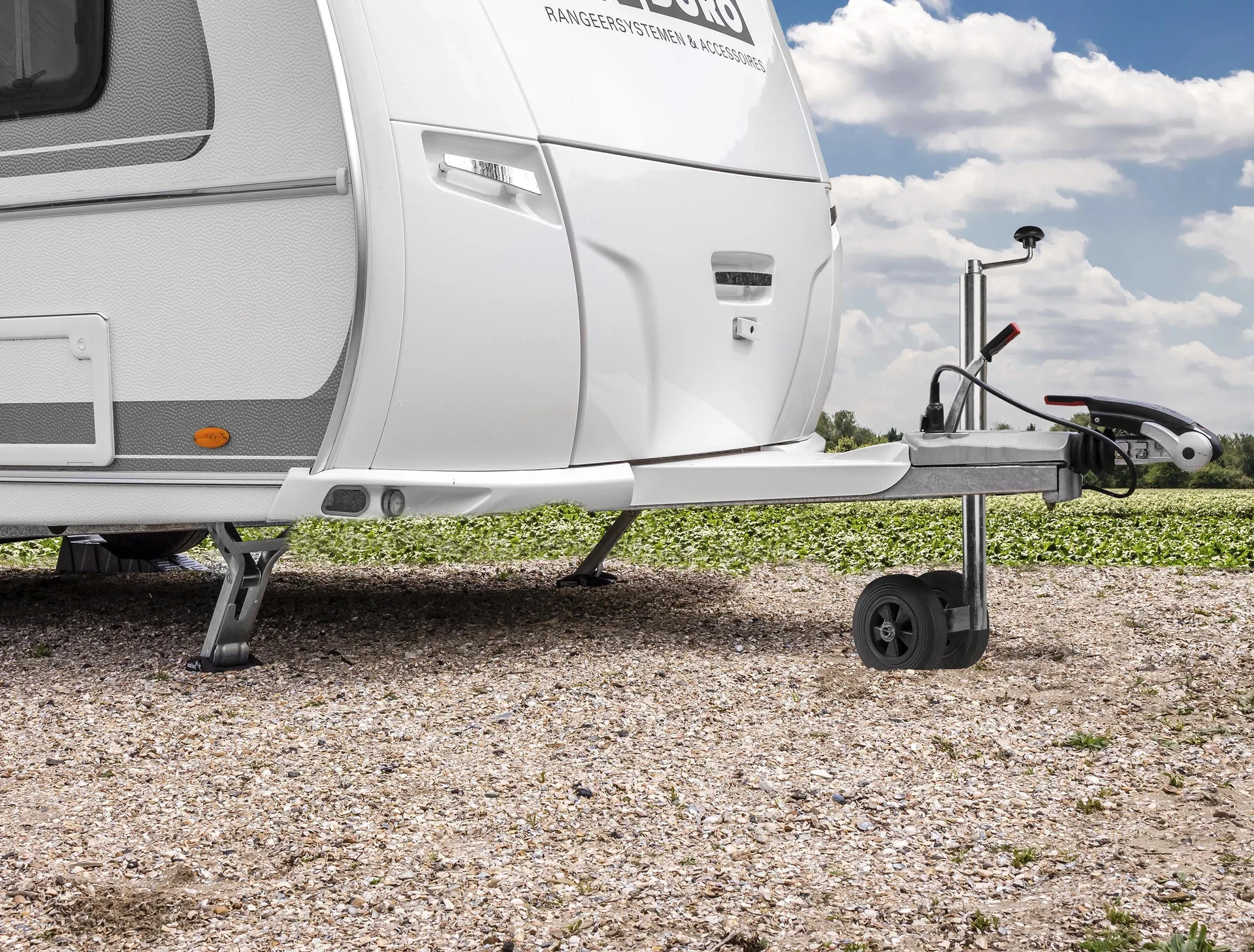 Doppelstützrad, Stützlast 150 kg - 4