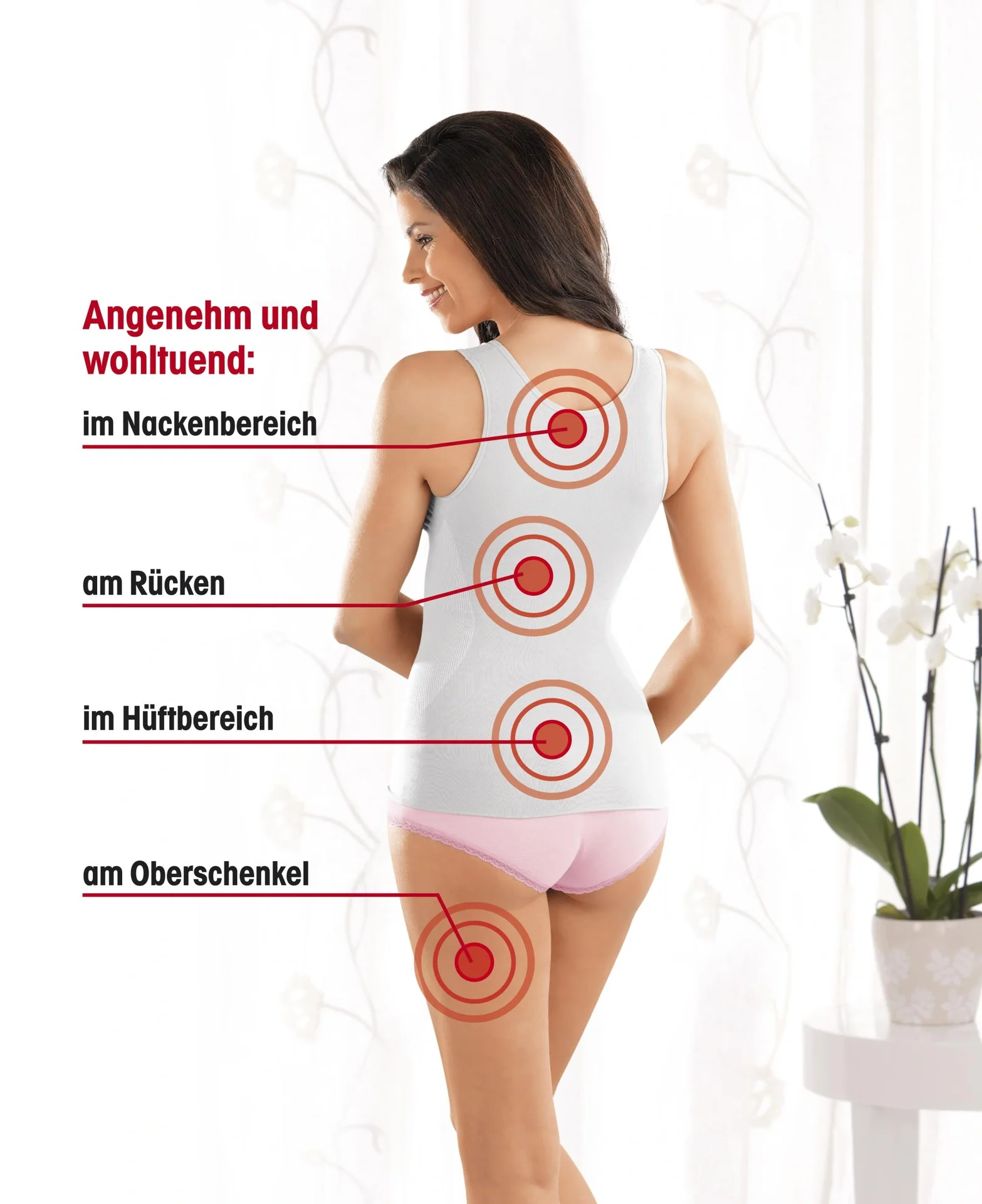 Massagematte mit Wärmefunktion, 9,6 Watt - 6