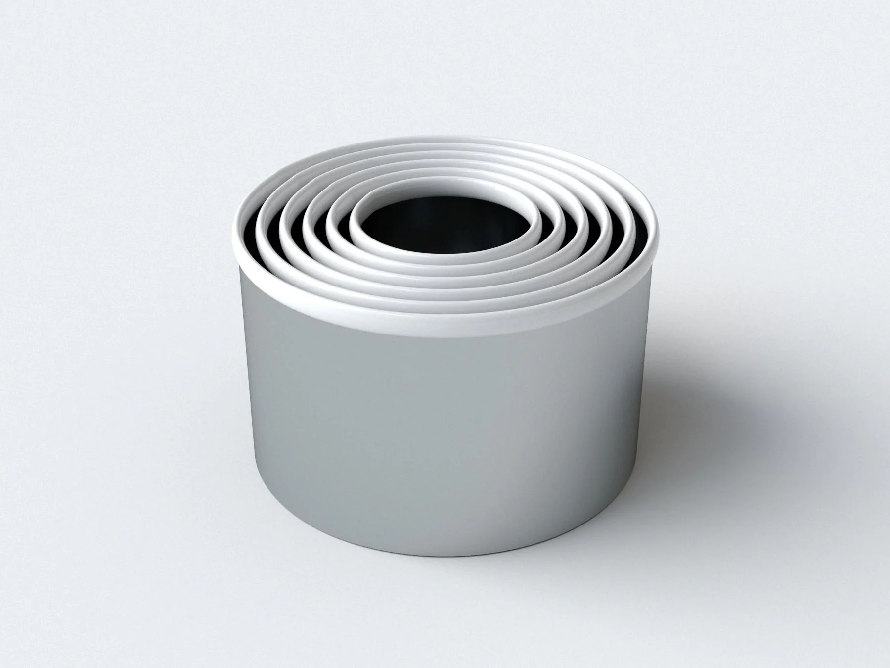 Ausstechringe-Set, Edelstahl, 6-teilig - 3