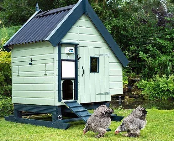 Alu-Falltür 30 x 25 cm, selbstverriegelnd - 3