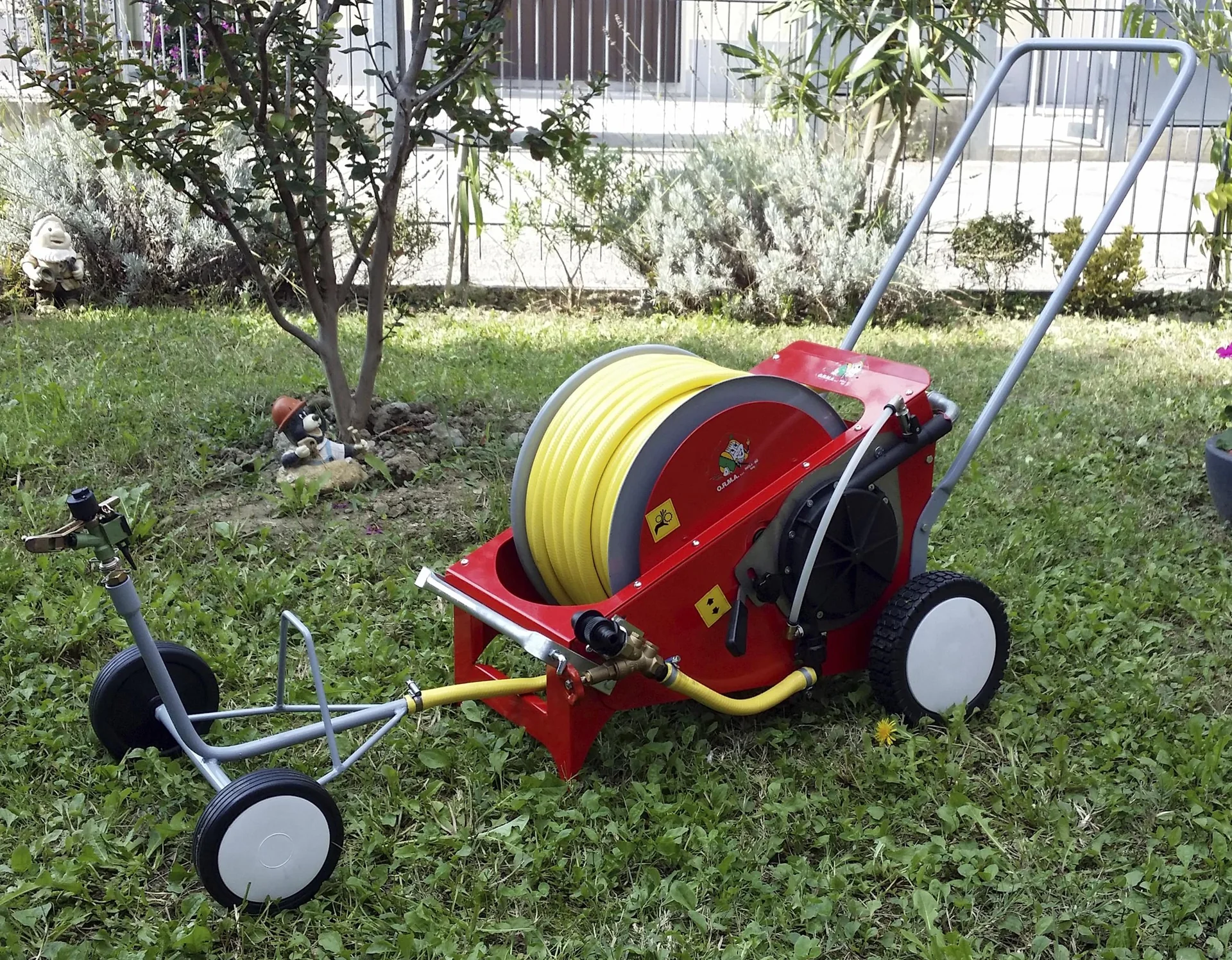 Bewässerungswagen LEADER 20 mit L 40m x Ø 3/4" PVC-Schlauch - 4