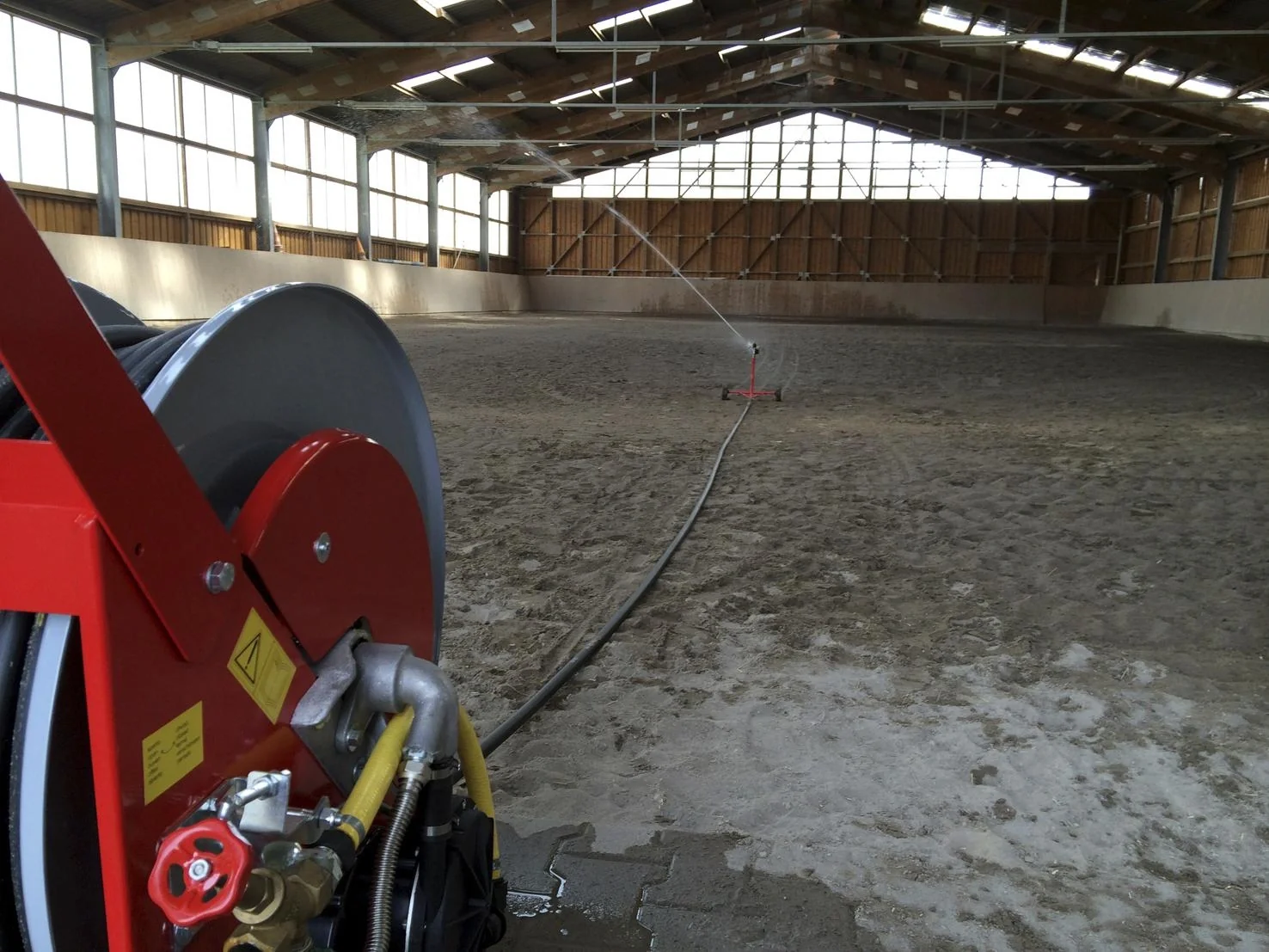 Bewässerungswagen LEADER 25 mit L 50m x Ø 3/4" PE-Schlauch - 3