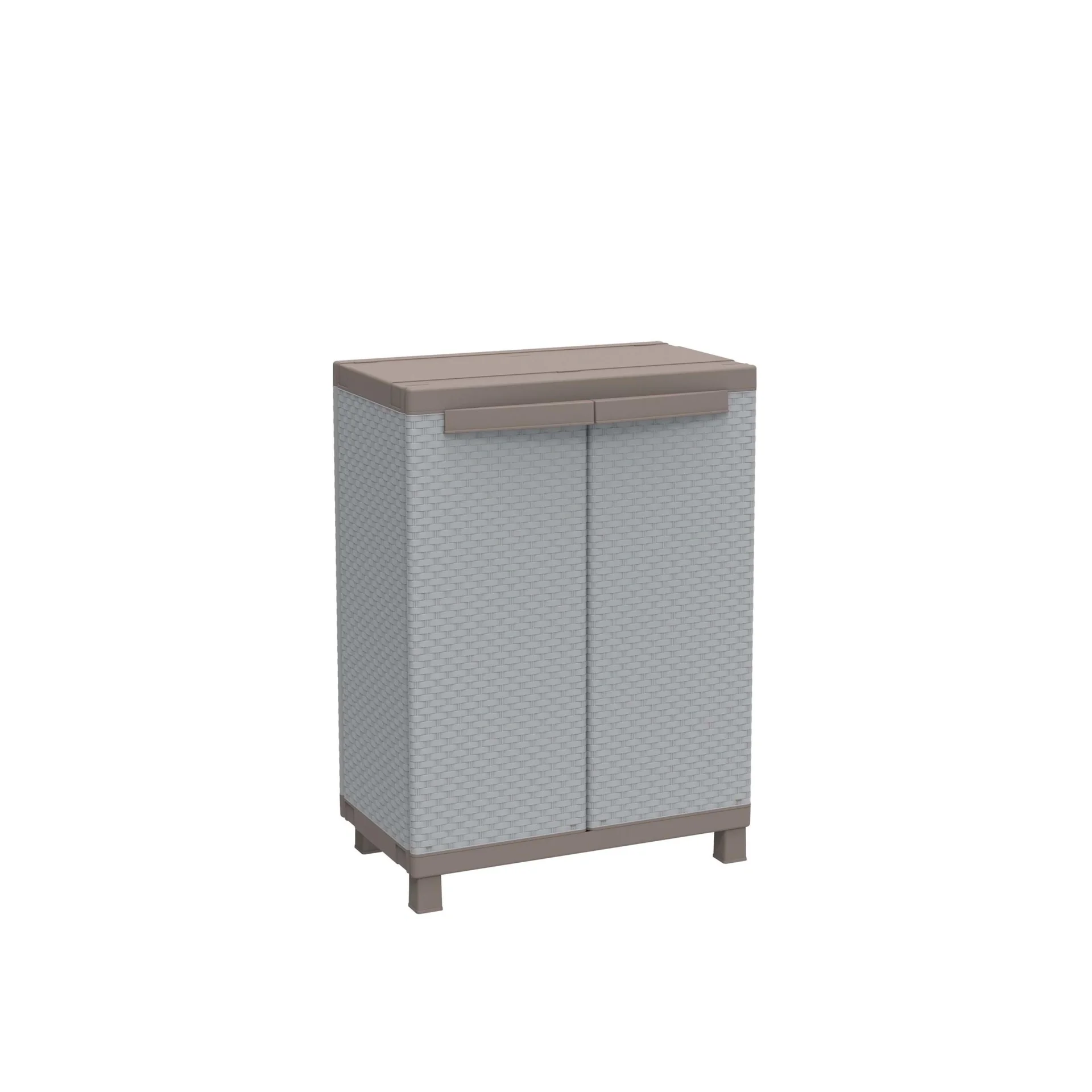 Kunststoffschrank C-Rattan 680 für den wettergeschützten Außen- und Innenbereich - 3