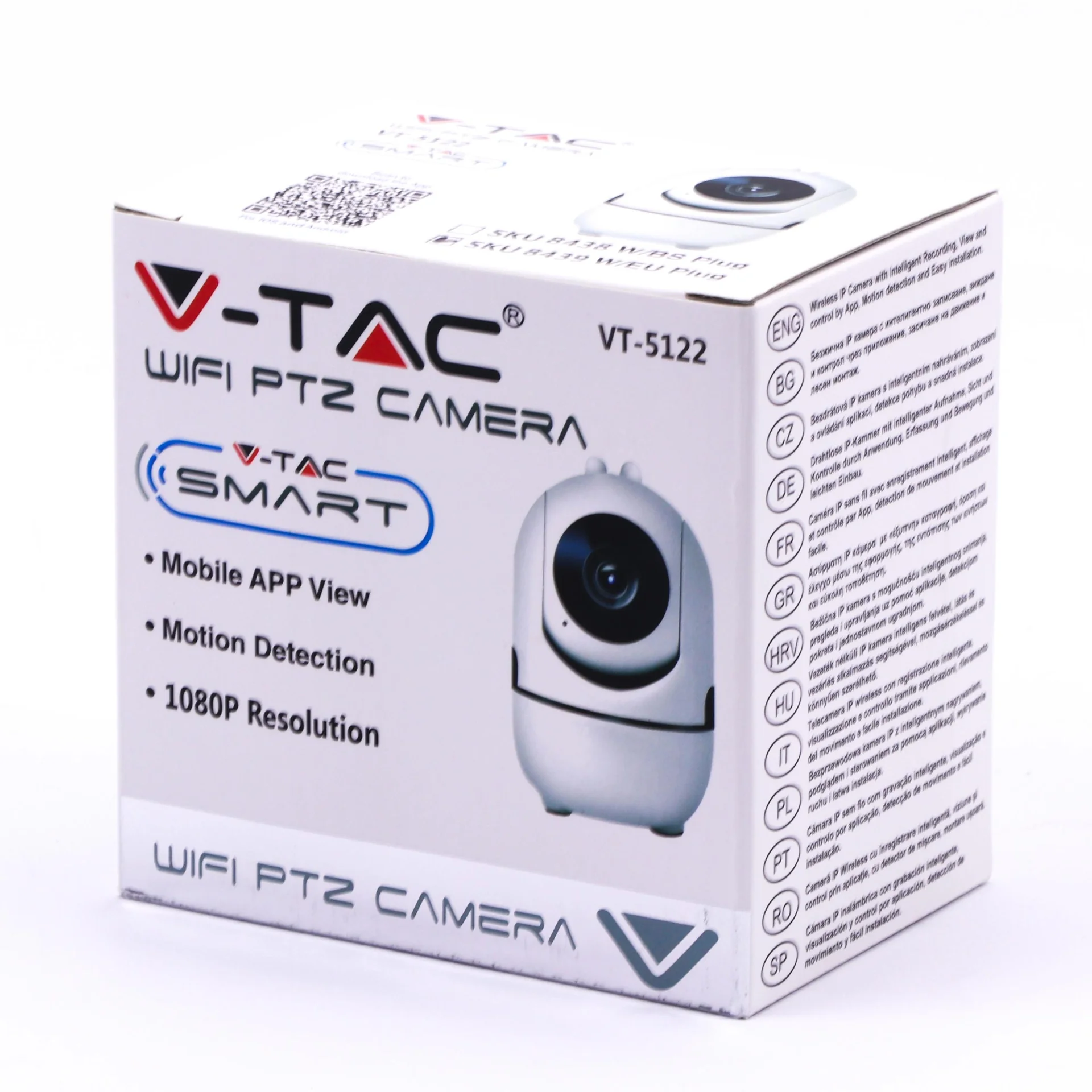 VT-5122 IP-Kamera - Innenbereich - Schwenken/Neigen - Automatische Nachführung - 10M Nachtsicht - FHD 1080P - 4