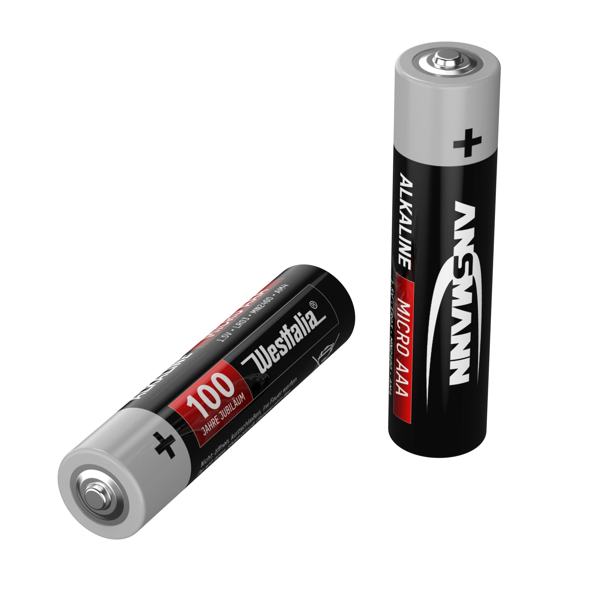 Red-Alkaline Micro (AAA) Batterien - 100 Stück - 3