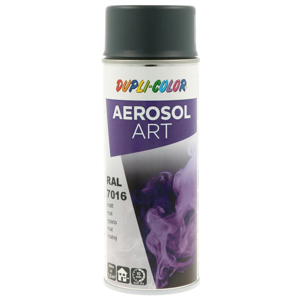 Sprühdose "Aerosol Art", RAL 7016, Anthrazitgrau, matt 400 ml - 1