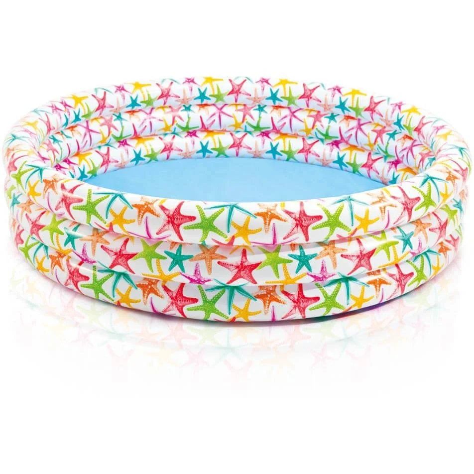 Aufblasbare Kinderbecken mit Stern Druck - 1