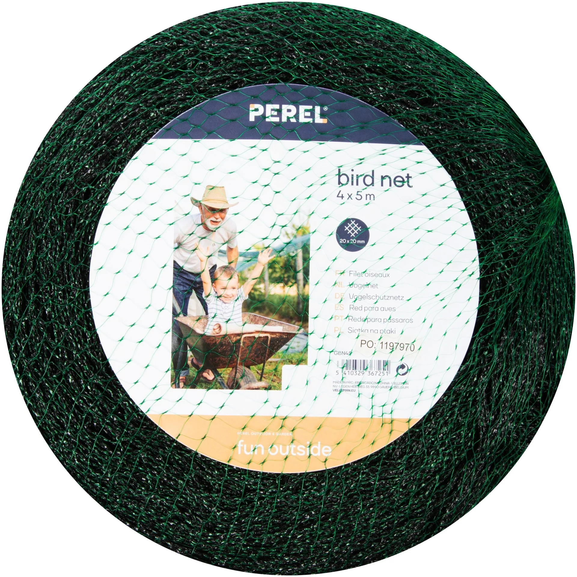 vogelschutznetz 4 x 5 m - 1