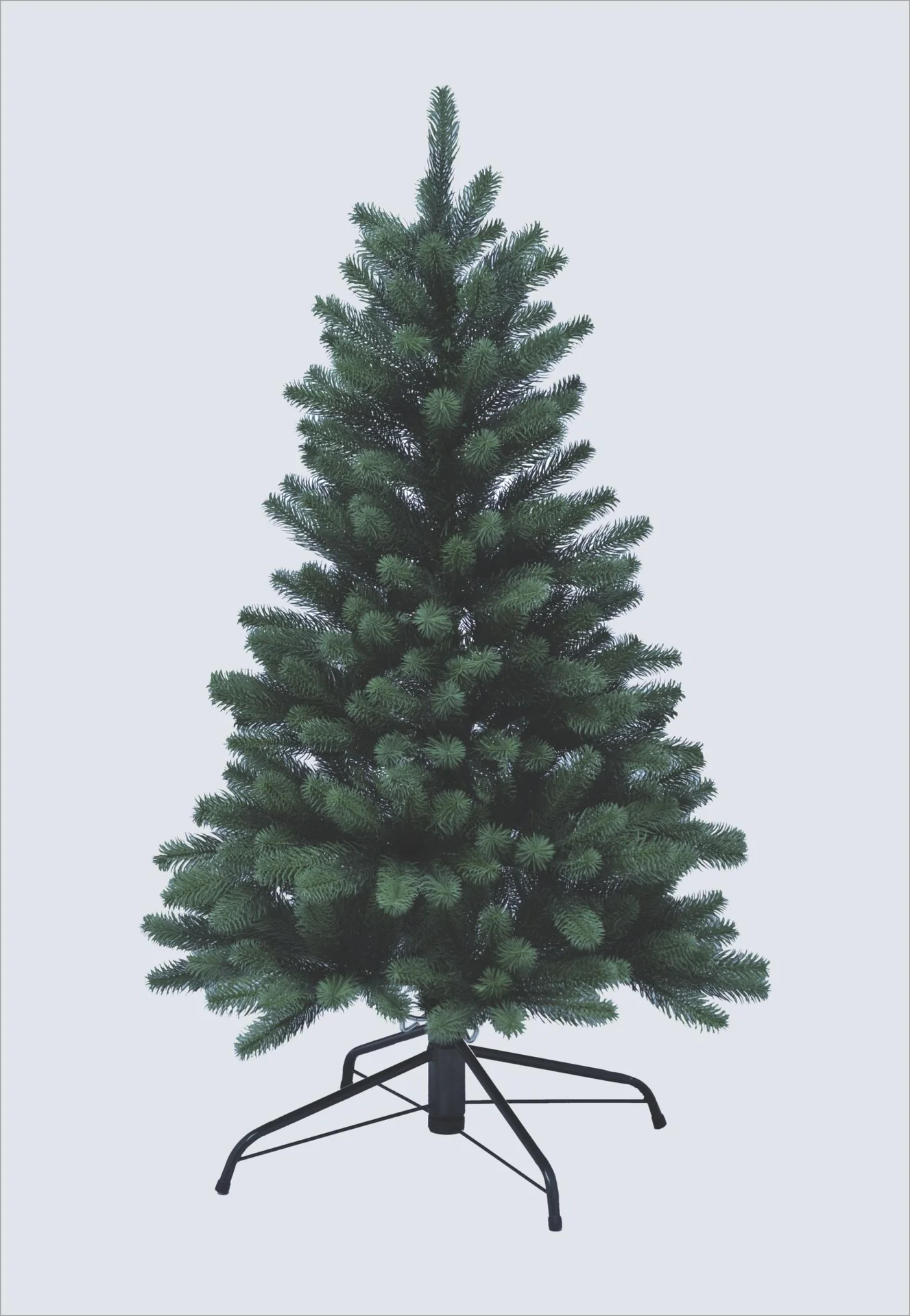 Weihnachtsbaum, 120 cm, Aufbauhöhe 85 - 120 cm, inklusive Standfuß - 1