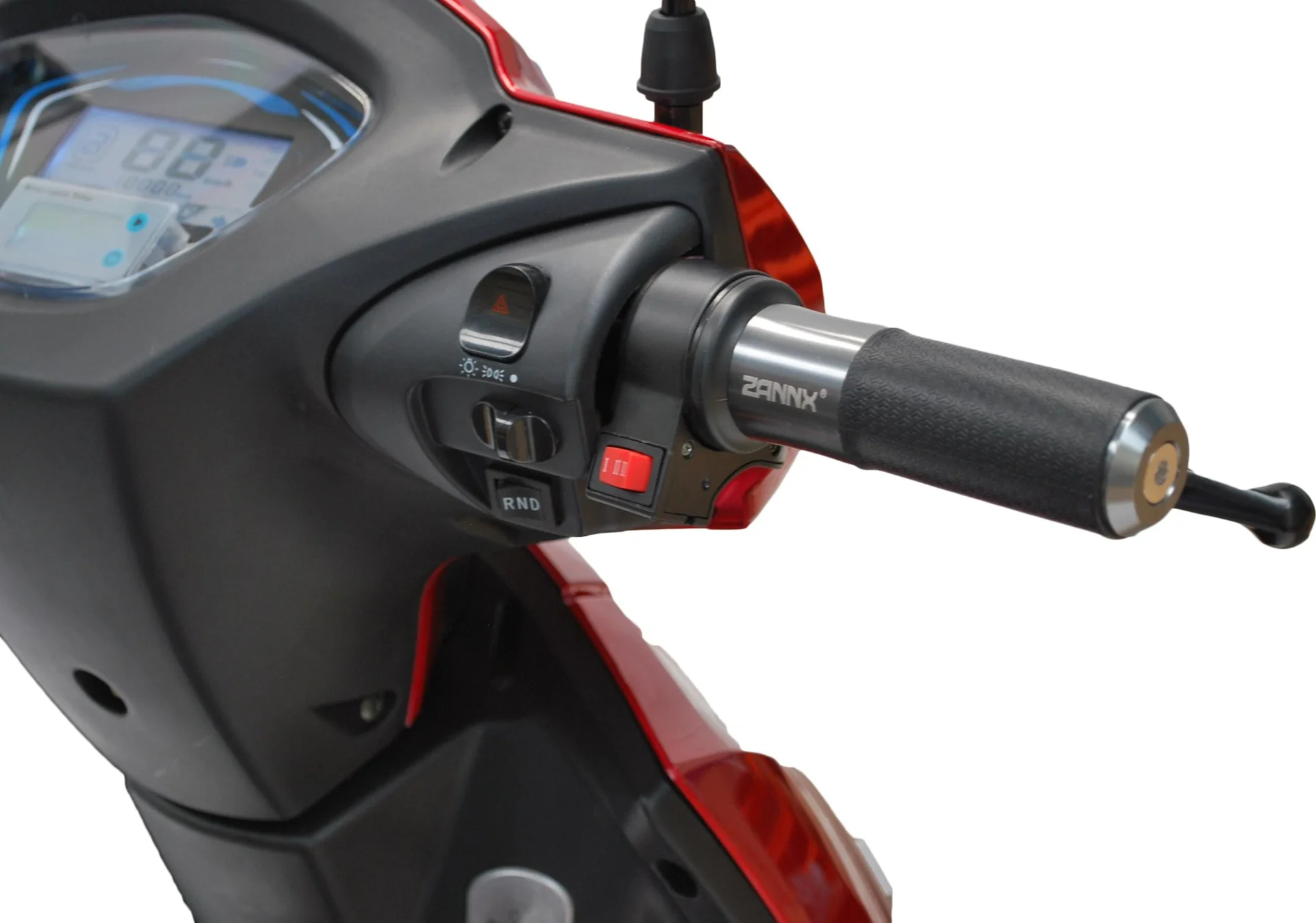 Elektromobil rot - herausnehmbarer Li-Io Akku 30 Ah - 25 km/h - 1000 Watt Seniorenmobil - 13