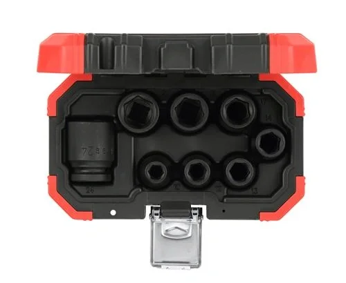 Kraftschrauber Steckschlüssel Satz 1/2", 8-teilig - 1