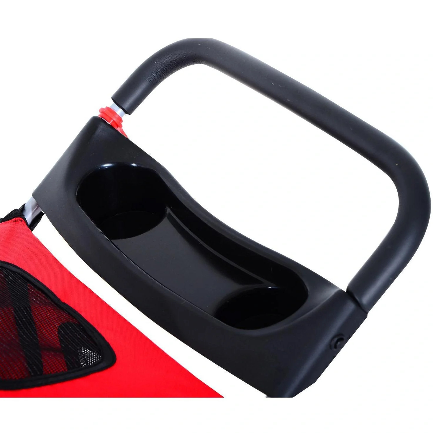 Hundewagen Hundebuggy Hunde Pet Stroller Buggy Rot - 8