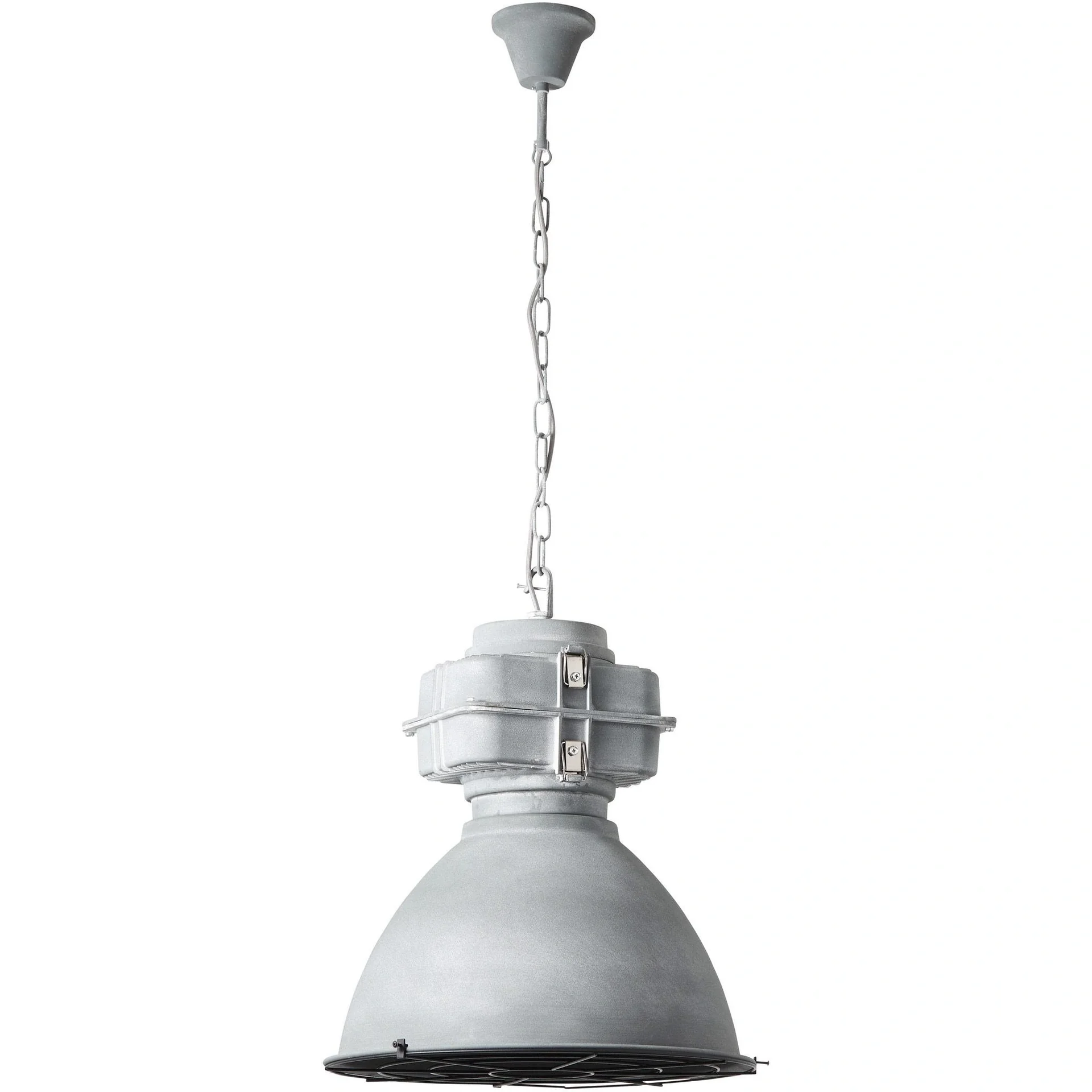 Hängelampe Anouk XL mit Gitter 93680/70 Beton 48cm inkl. warmer Lampe - 2