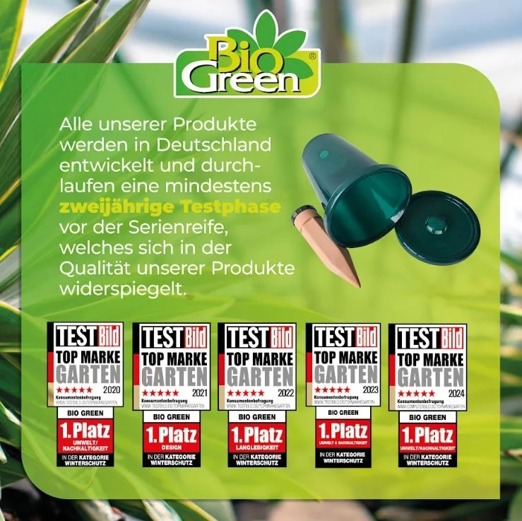 Bewässerungskegel inklusive Becher "Hydro Cup" 4er Set - 6