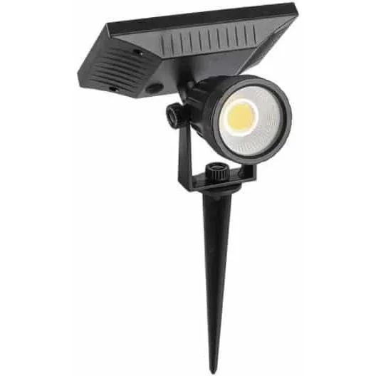 VT-952 Solarlampe mit Erdspieß - 3000K - IP65 - 7