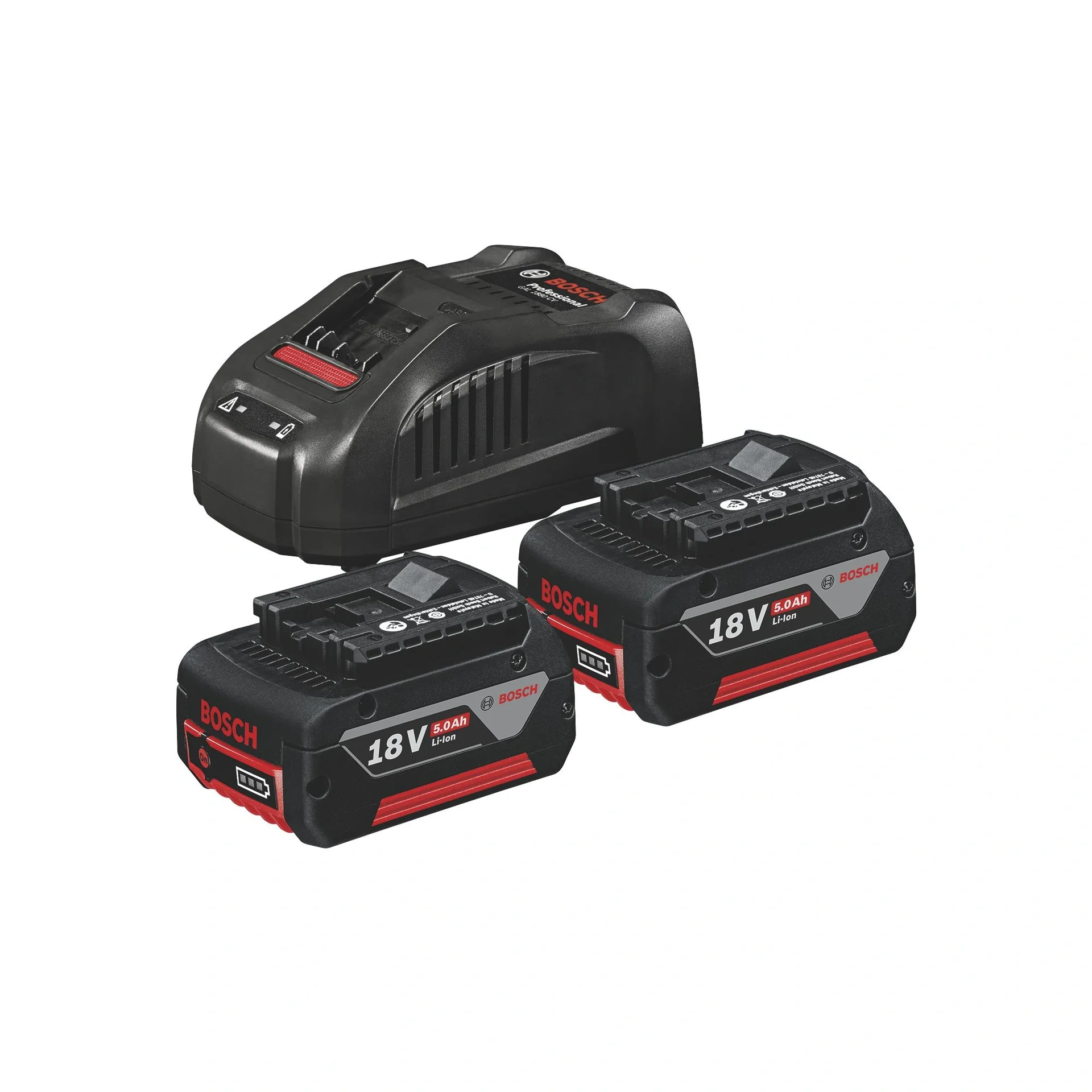 Akku 2x 18V 5.0AH + Ladegerät GAL1880CV - 1