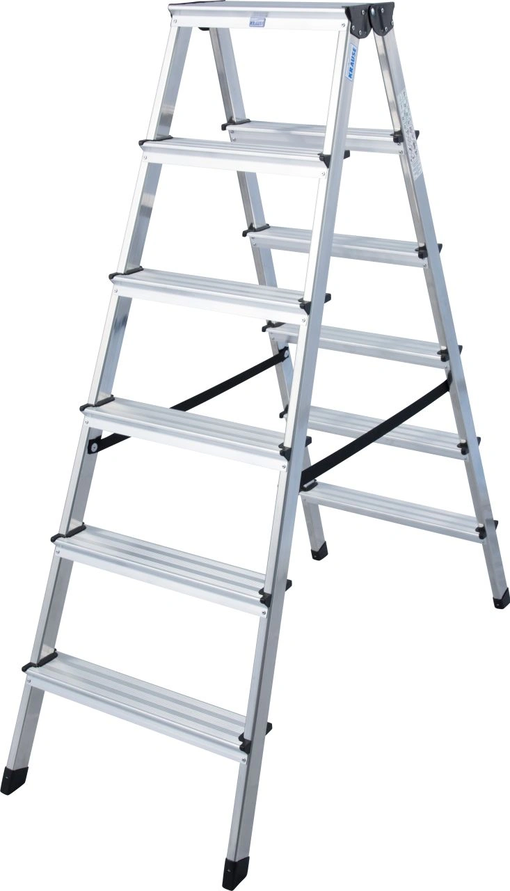 „DOPPLO“ STUFEN-DOPPELLEITER 2x6 STUFEN - 2