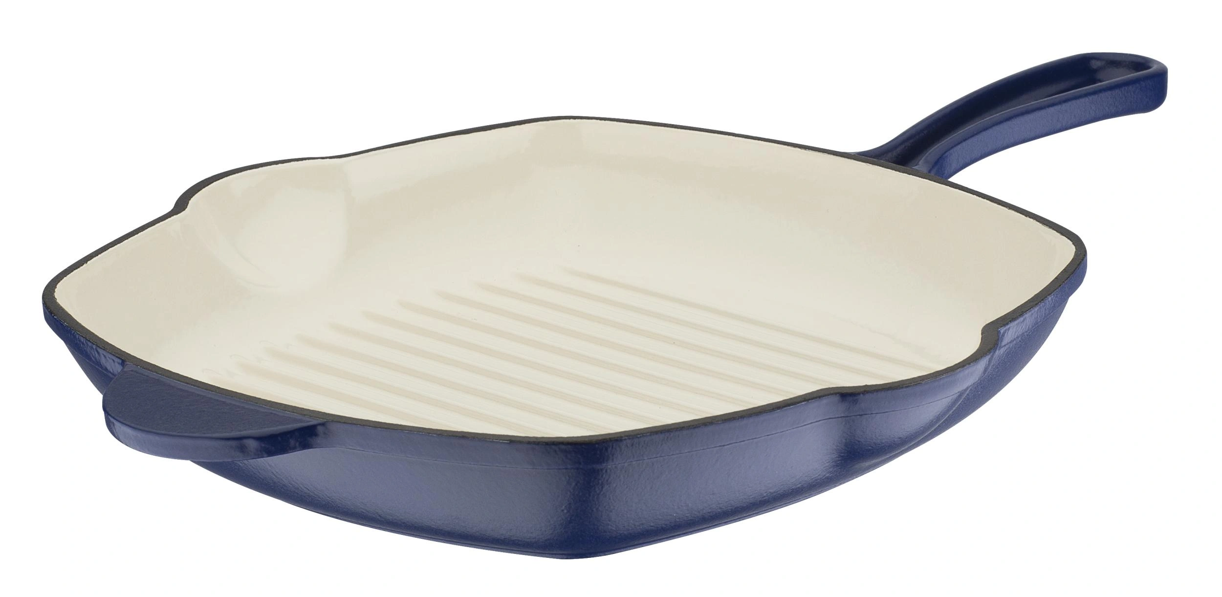 Grillpfanne, ca. 27 x 27 x 4,5 cm aus Gusseisen Blue Magic - 1