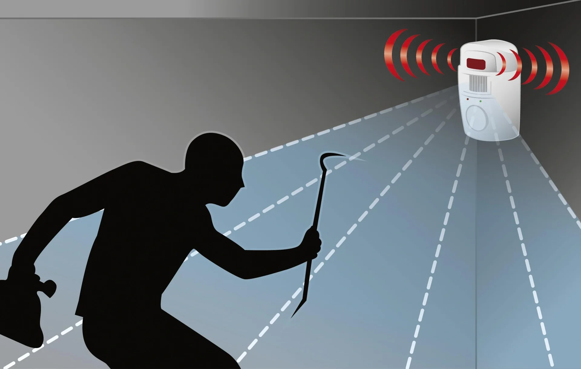 Drahtlose Infrarot Alarmanlage 2 für 1 Sparset - 6