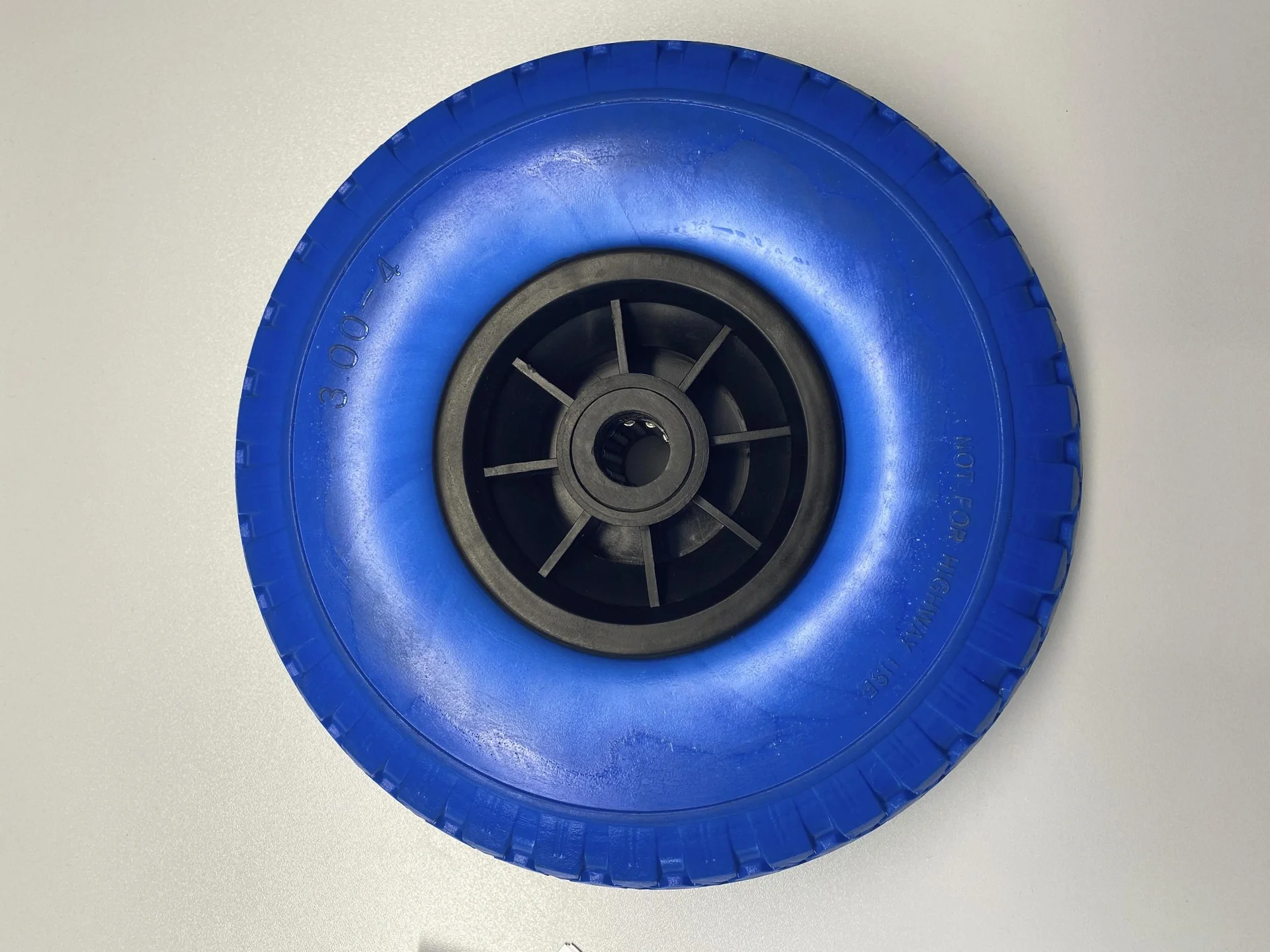 Sackkarrenrad, pannensicher - blau - 1