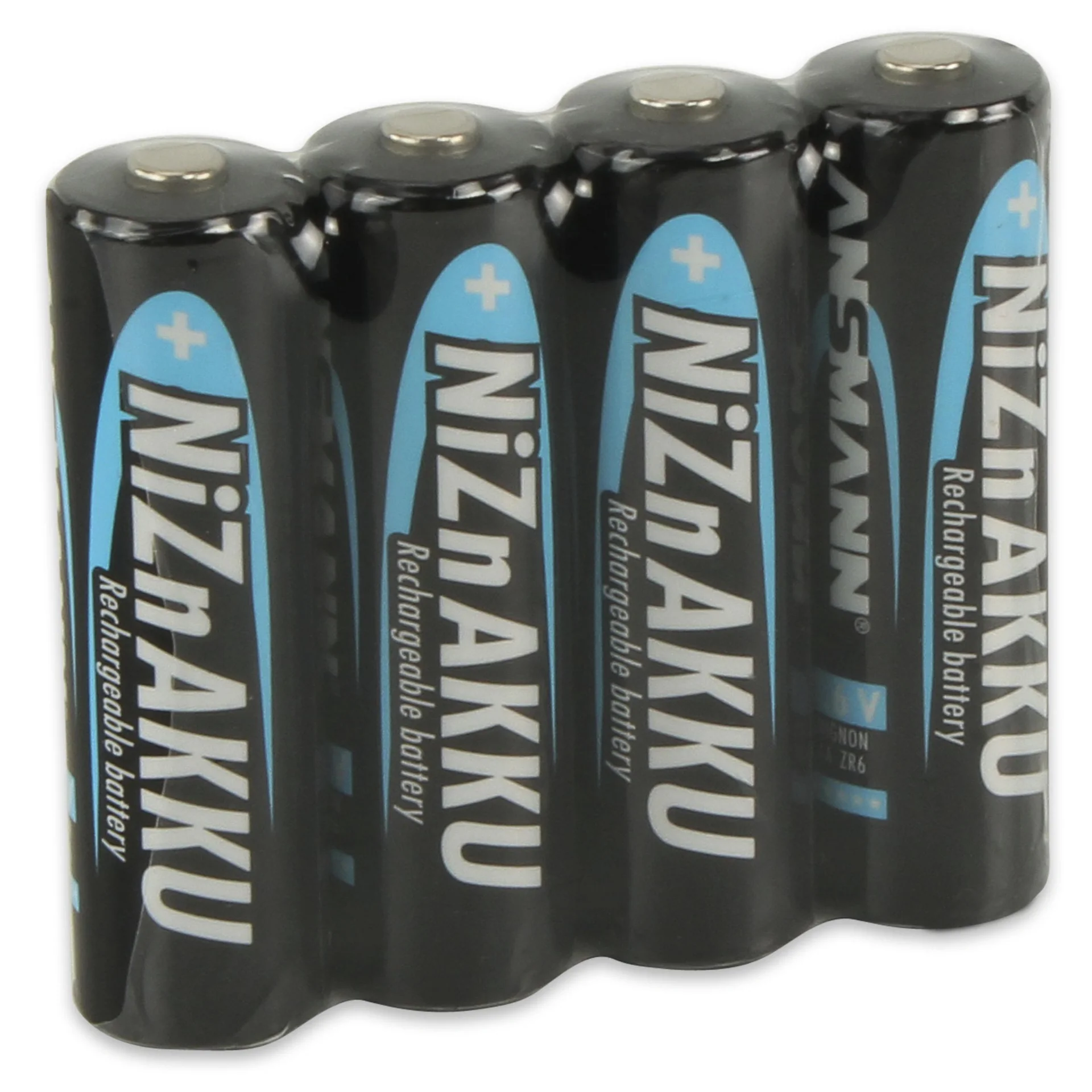 NiZN Mignon (AA) Akku mit 2500 mWh - 4 Stück - 3