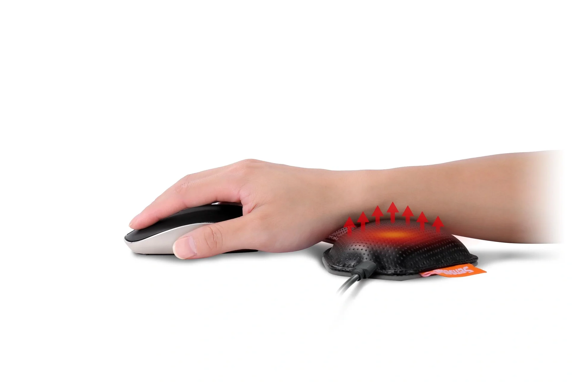 Beheizte ergonomische Maus Handgelenkstütze - 4